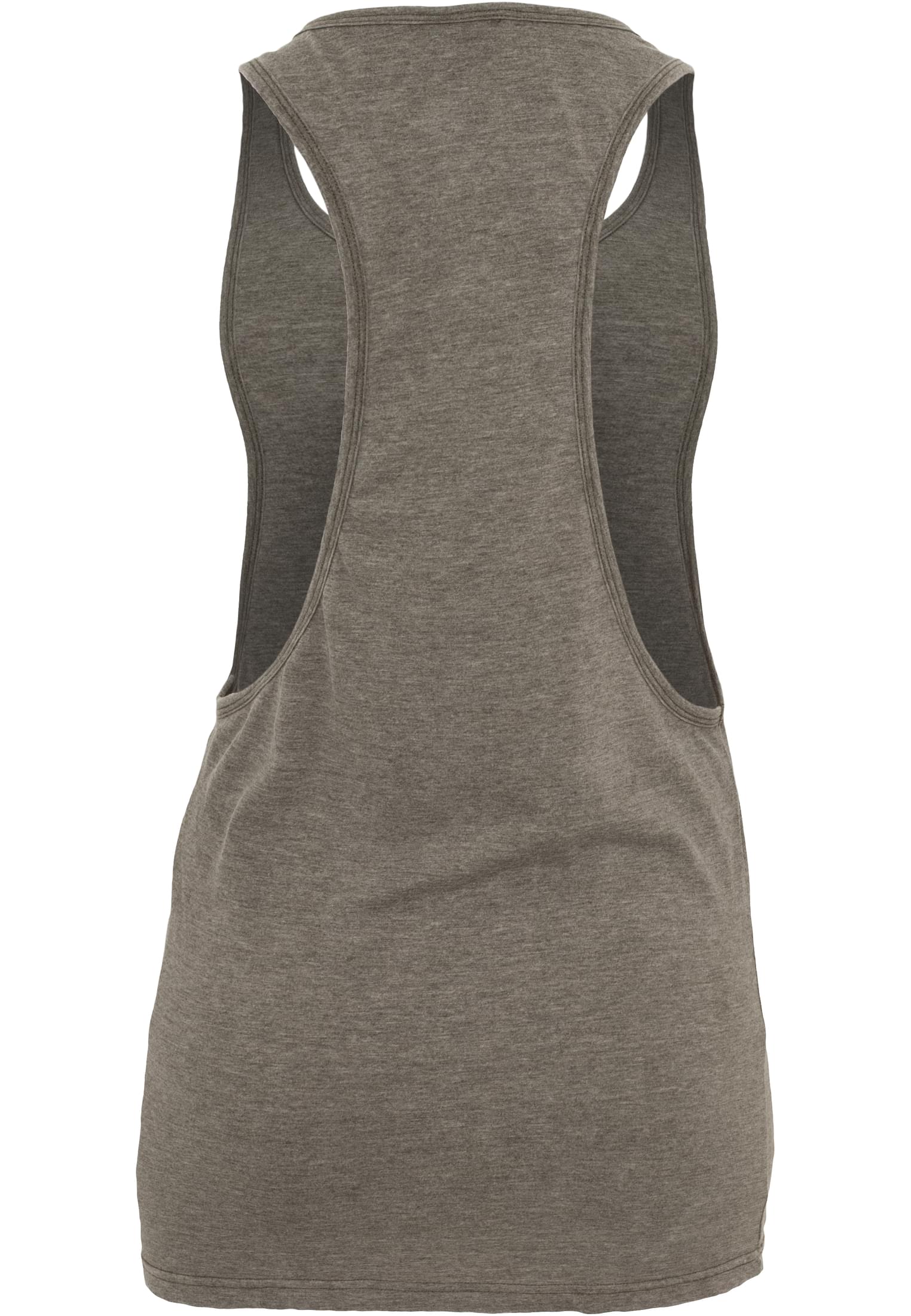 Ladies Loose Burnout Tank | olive