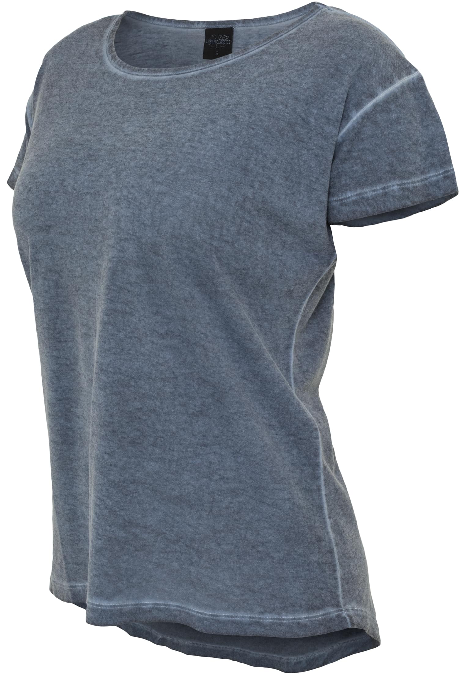 Ladies Long Spray Dye Tee | denimblue