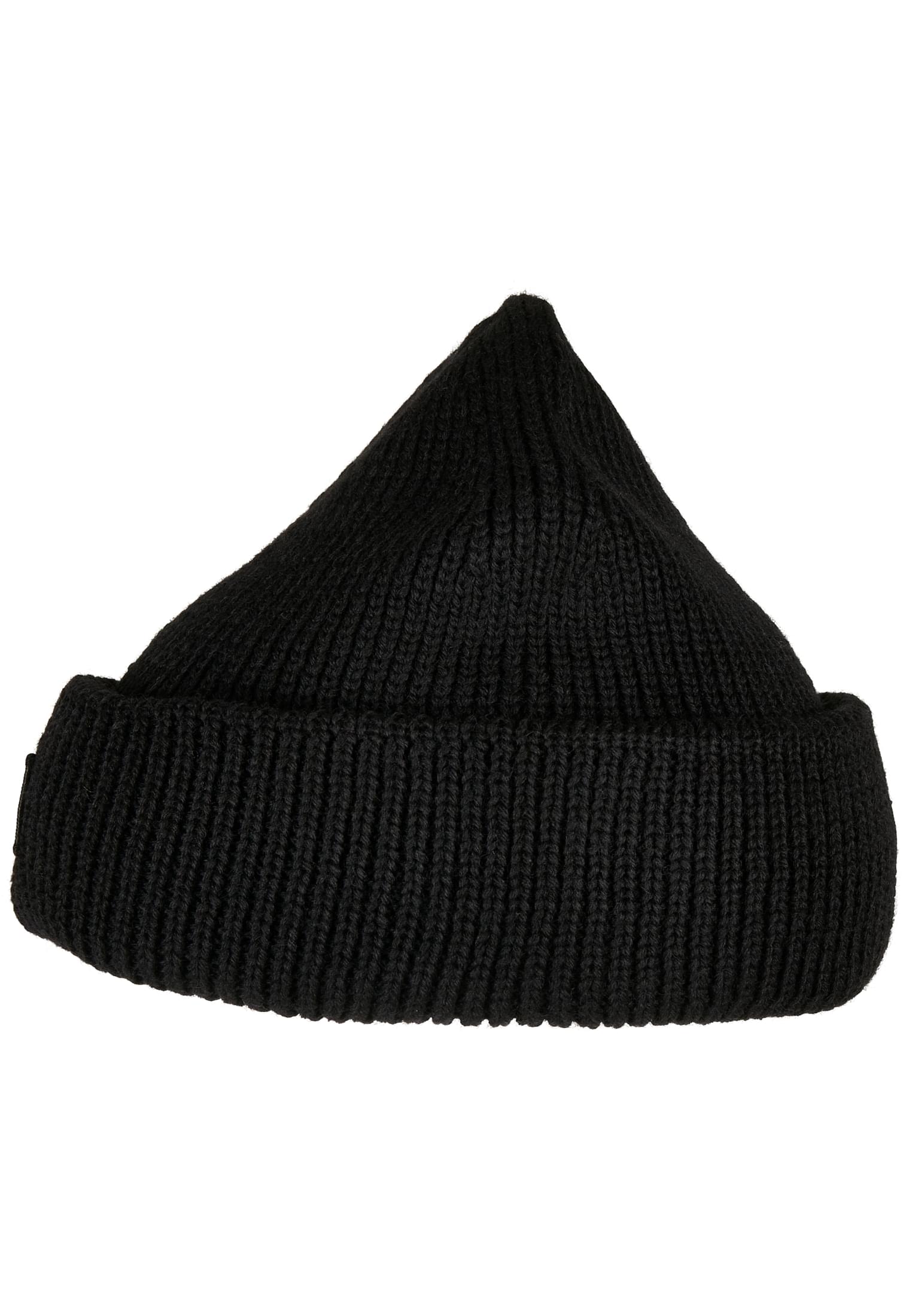 Knitted Wool Beanie | black