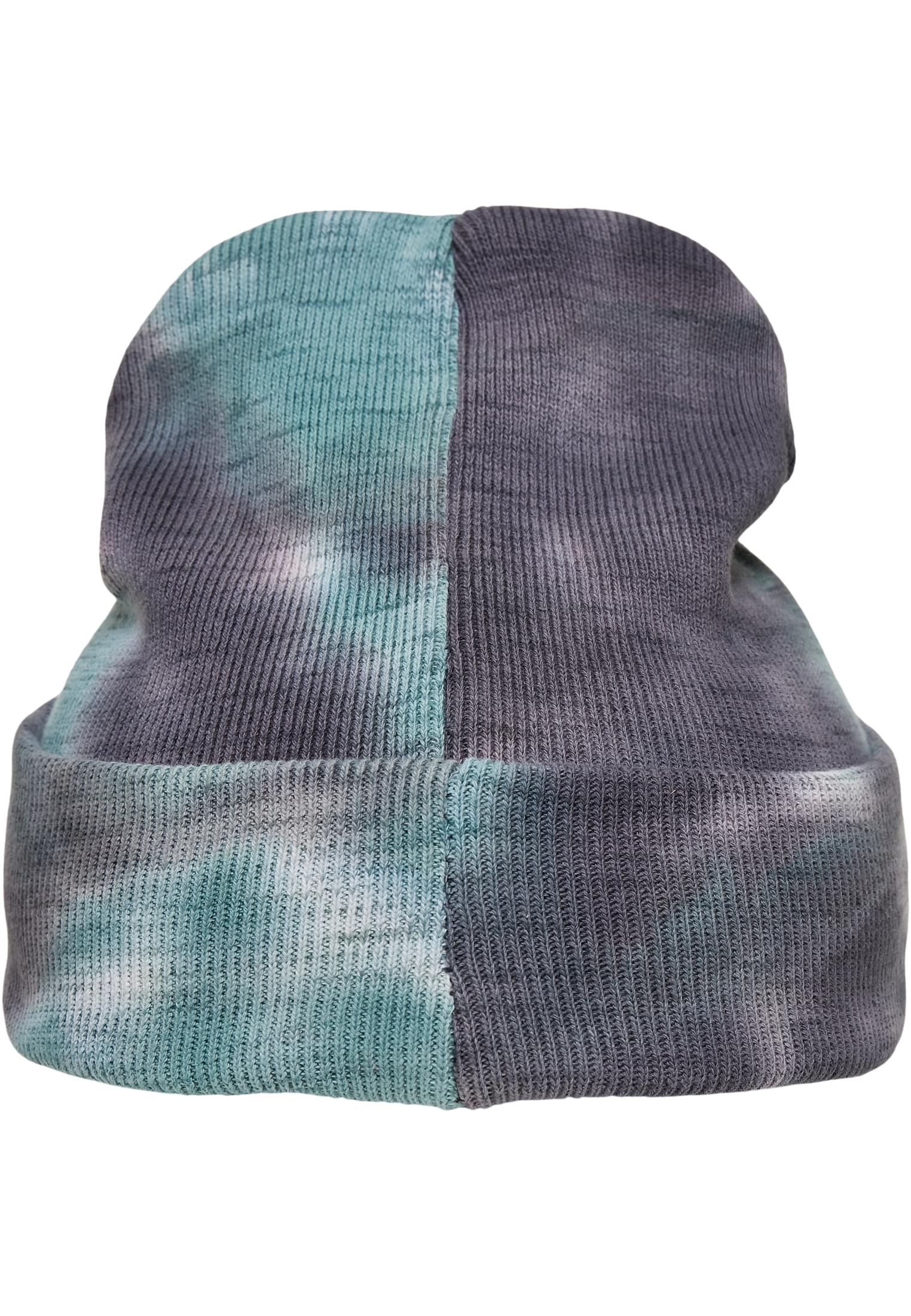 Tie Dye Beanie | grey/teal