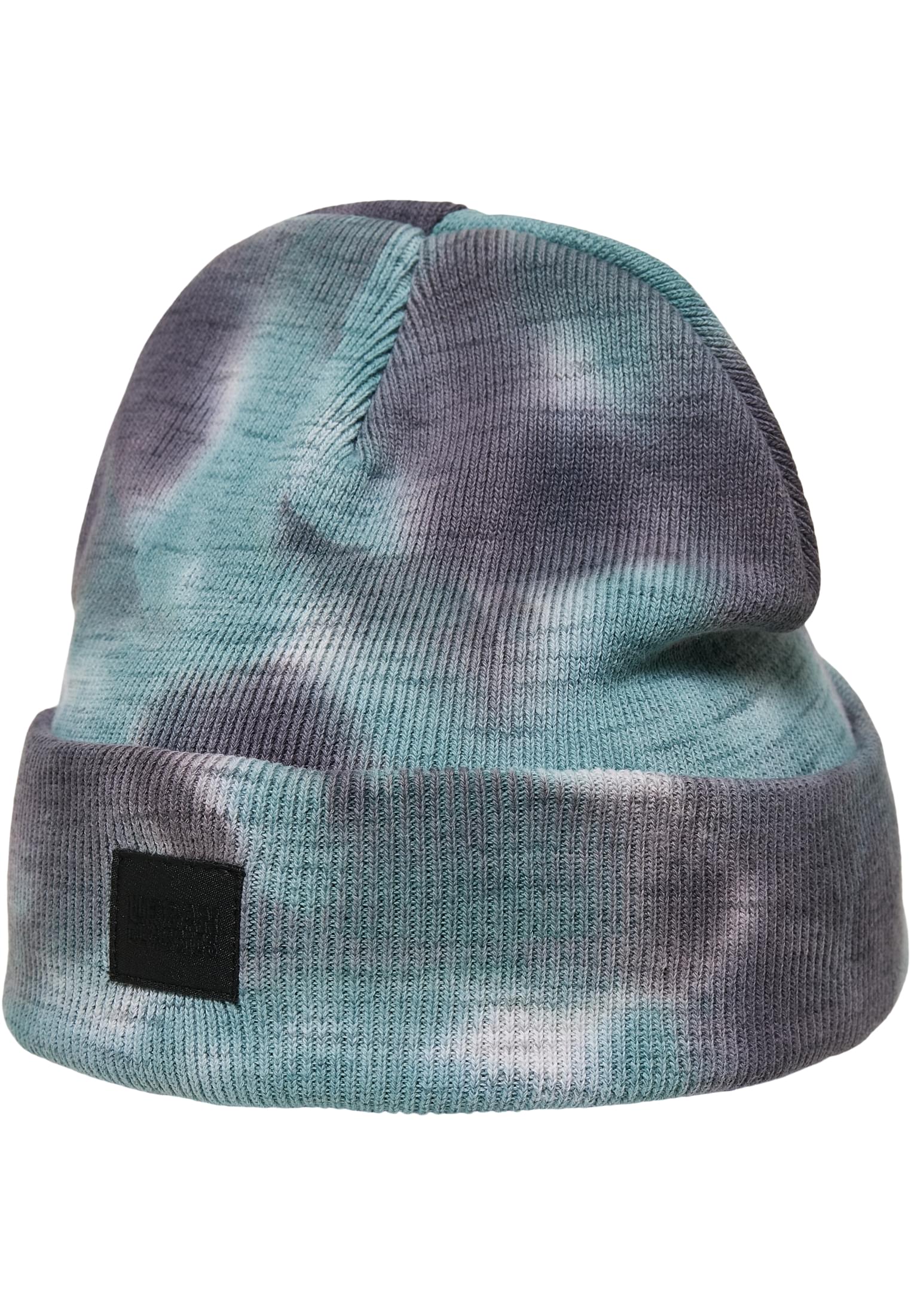 Tie Dye Beanie | grey/teal