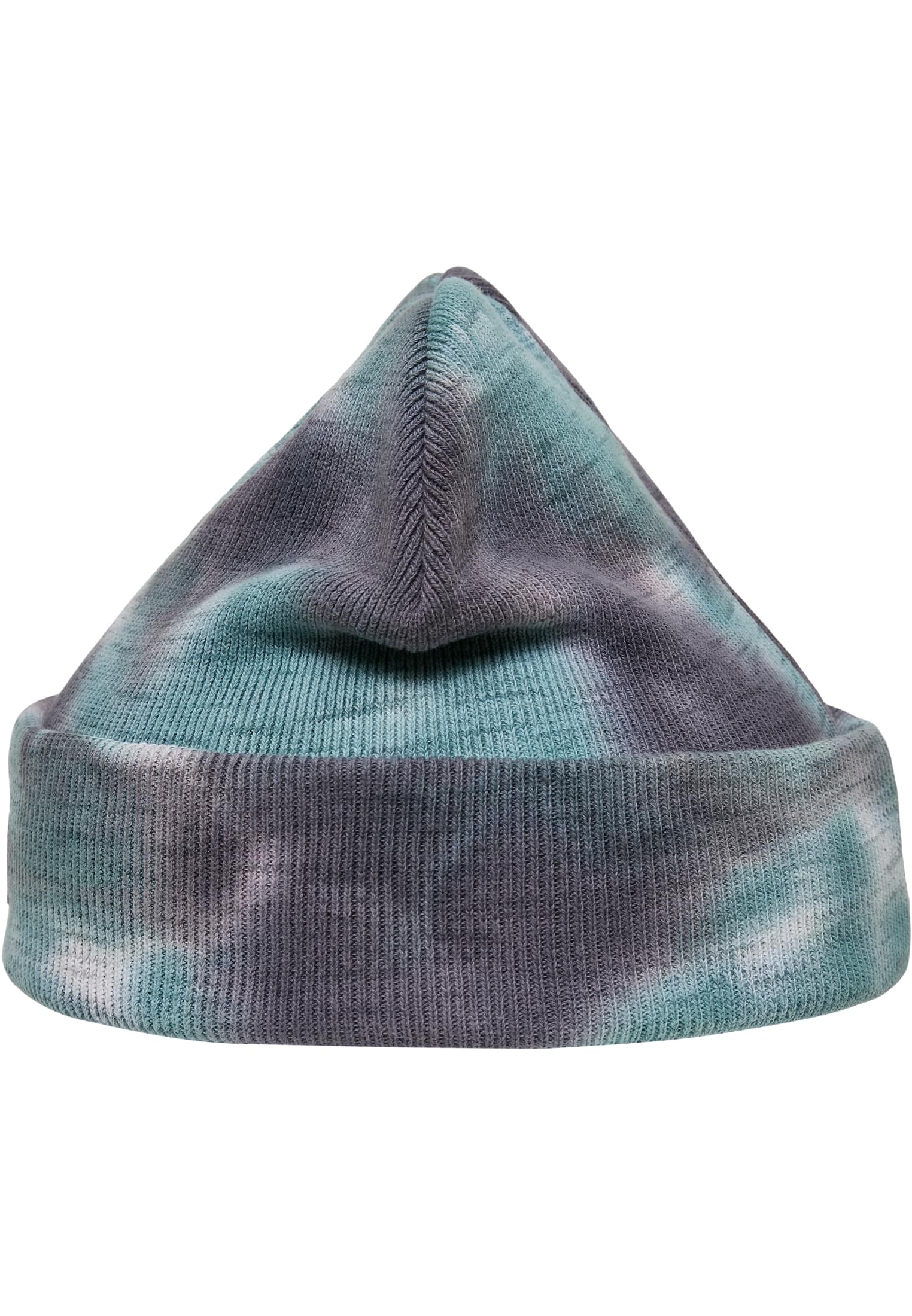 Tie Dye Beanie | grey/teal