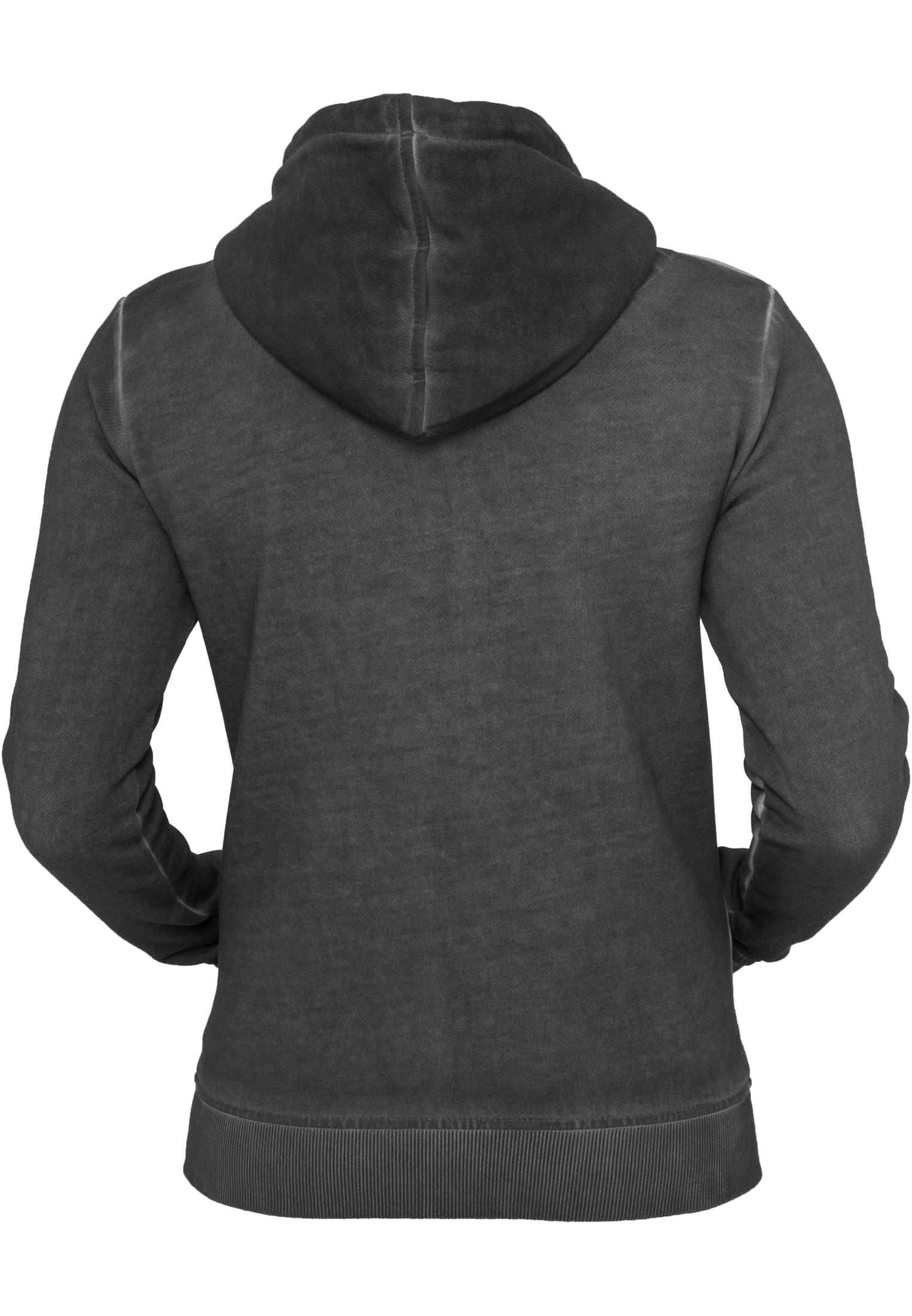 Ladies Spray Dye Zip Hoody | darkgrey