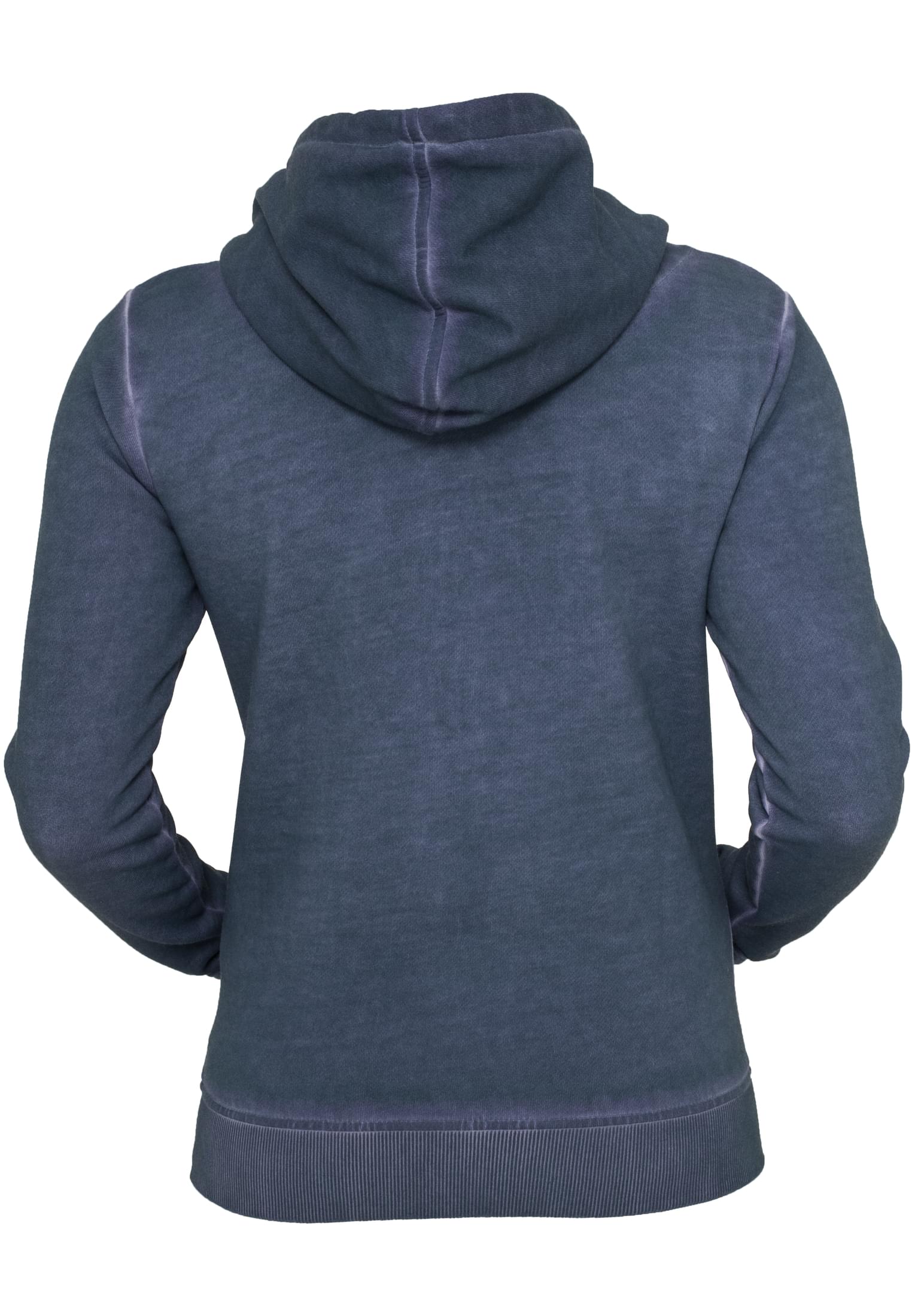 Ladies Spray Dye Zip Hoody | denimblue