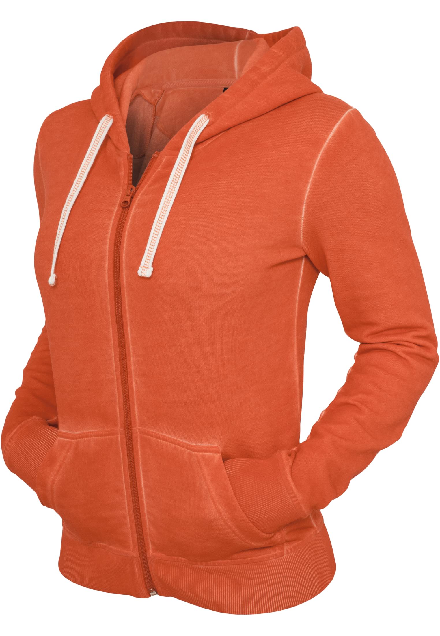 Ladies Spray Dye Zip Hoody | hummer