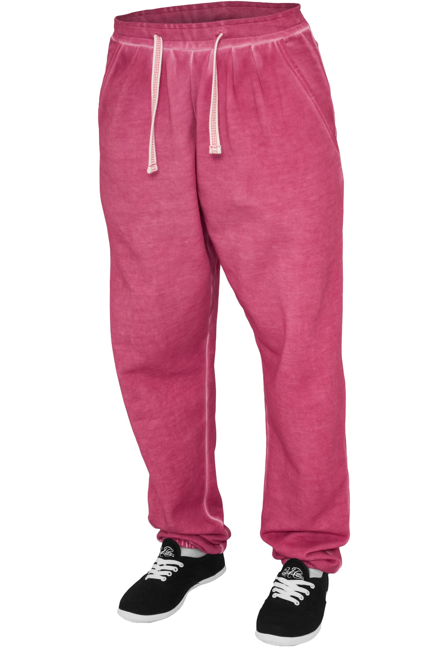 Ladies Spray Dye Sweatpant | fuchsia