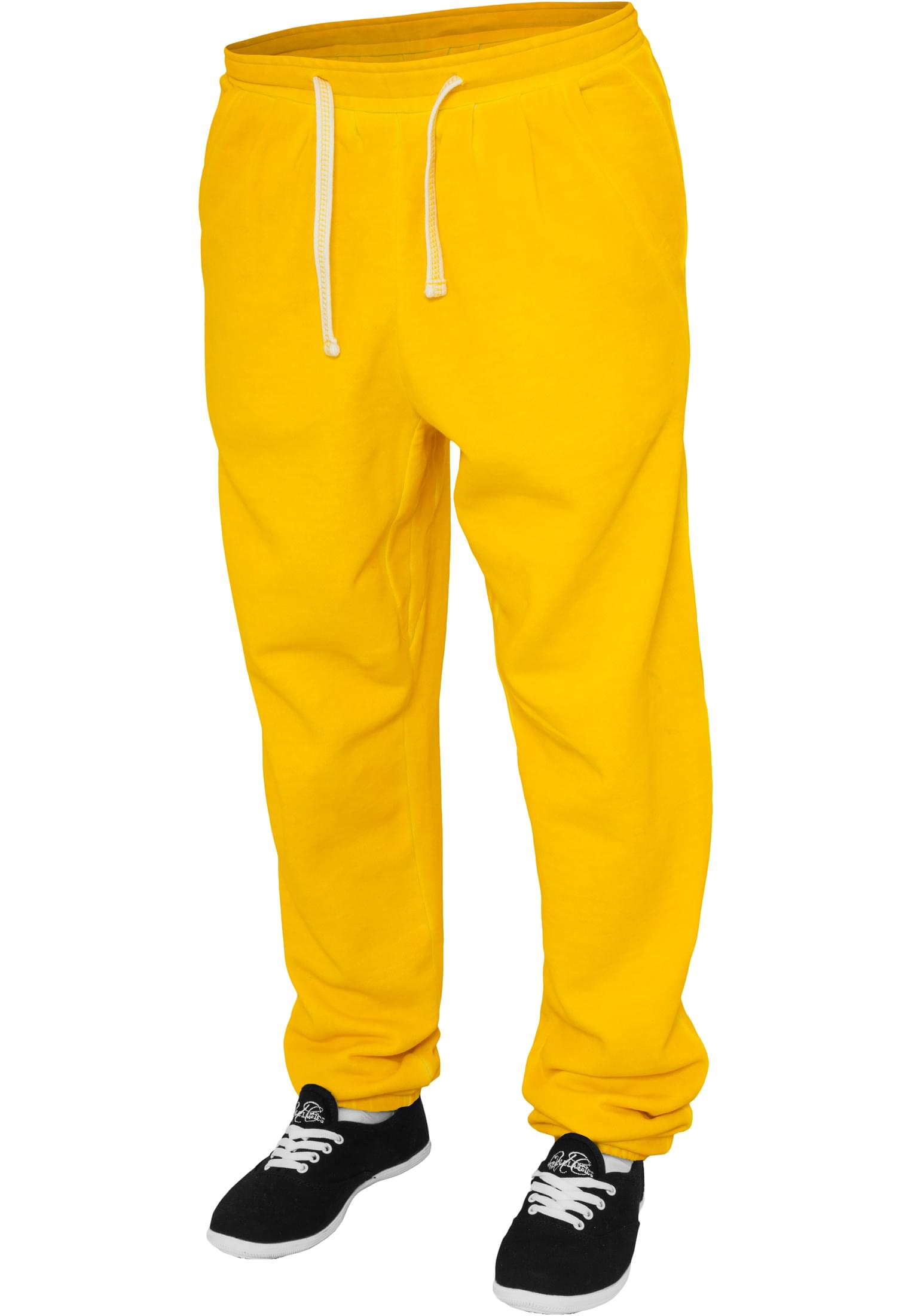 Ladies Spray Dye Sweatpant | yellow