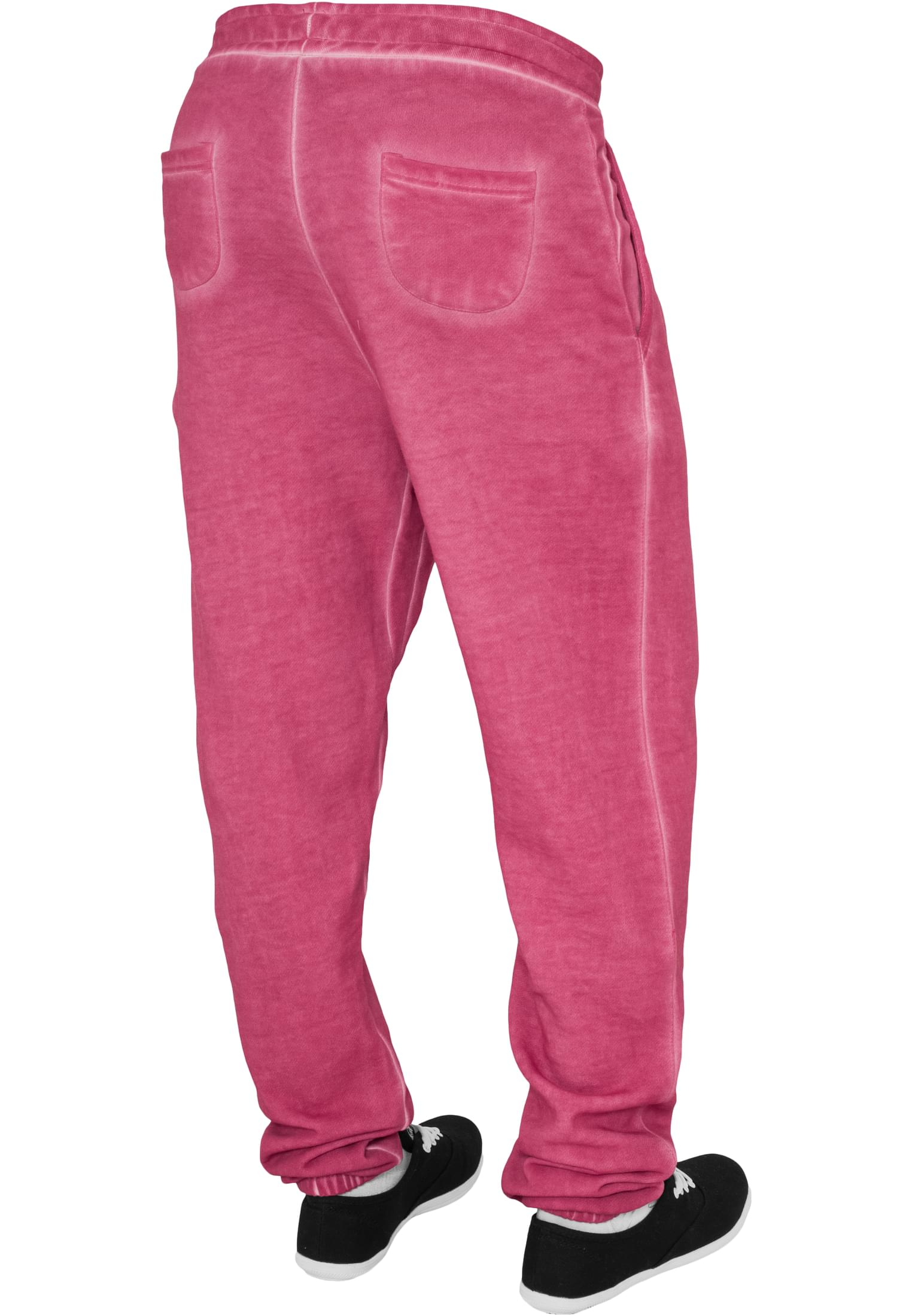 Ladies Spray Dye Sweatpant | fuchsia