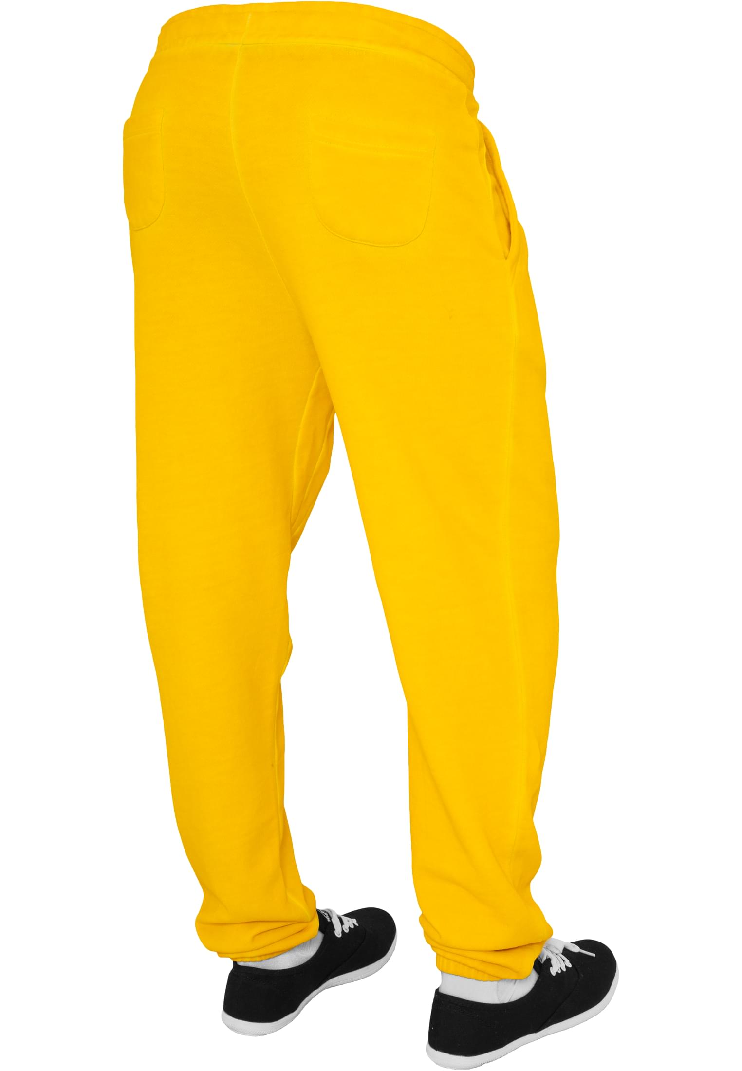 Ladies Spray Dye Sweatpant | yellow