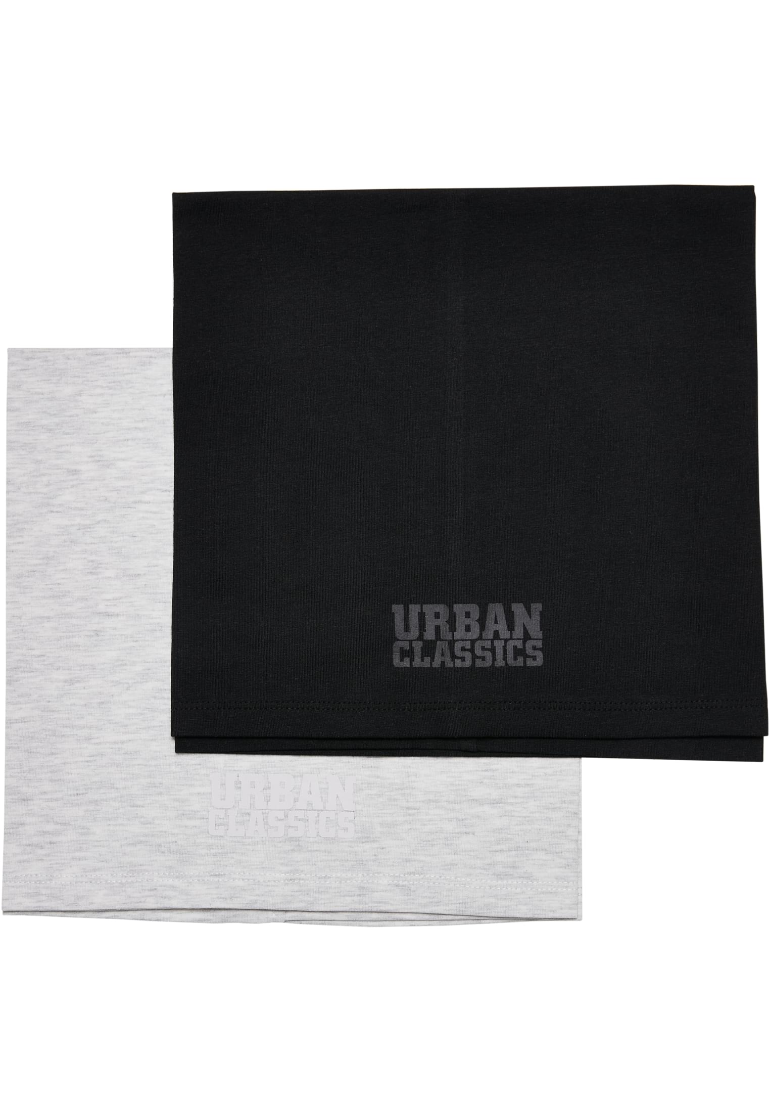 Logo Tube Scarf 2-Pack | black/lightgrey