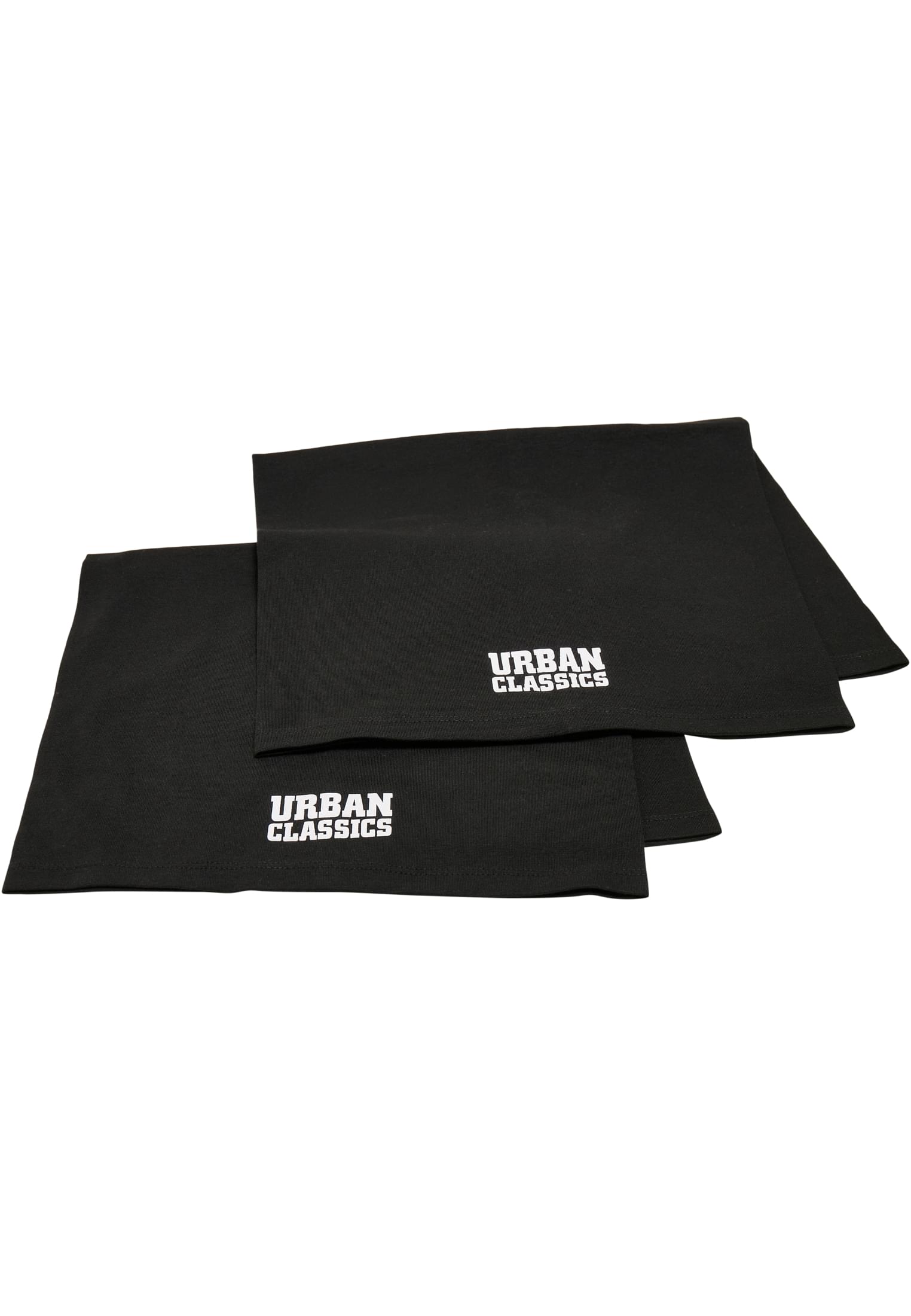 Logo Tube Scarf 2-Pack | black