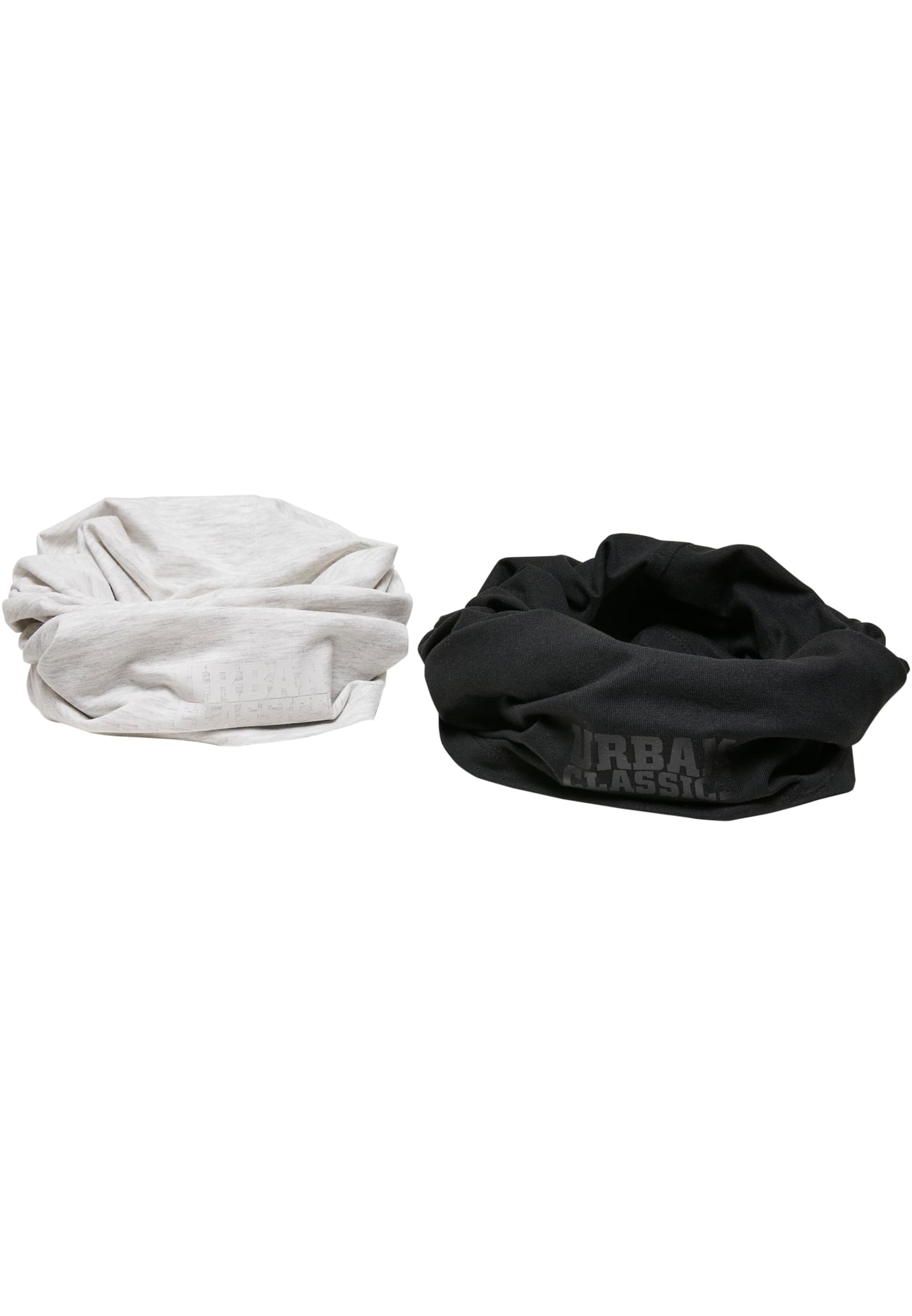 Logo Tube Scarf 2-Pack | black/lightgrey