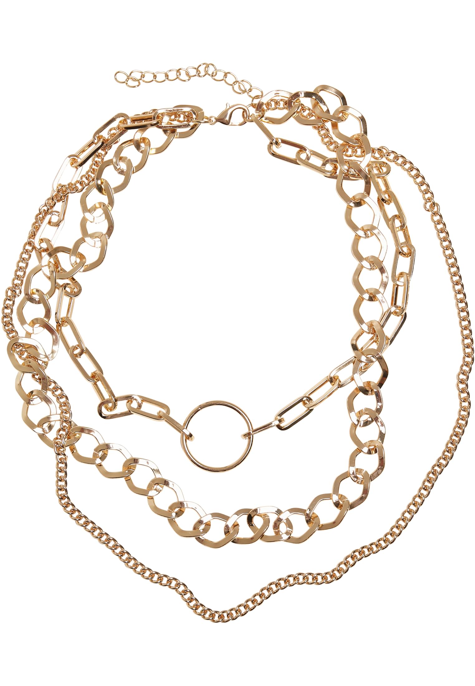 Ring Layering Necklace | gold