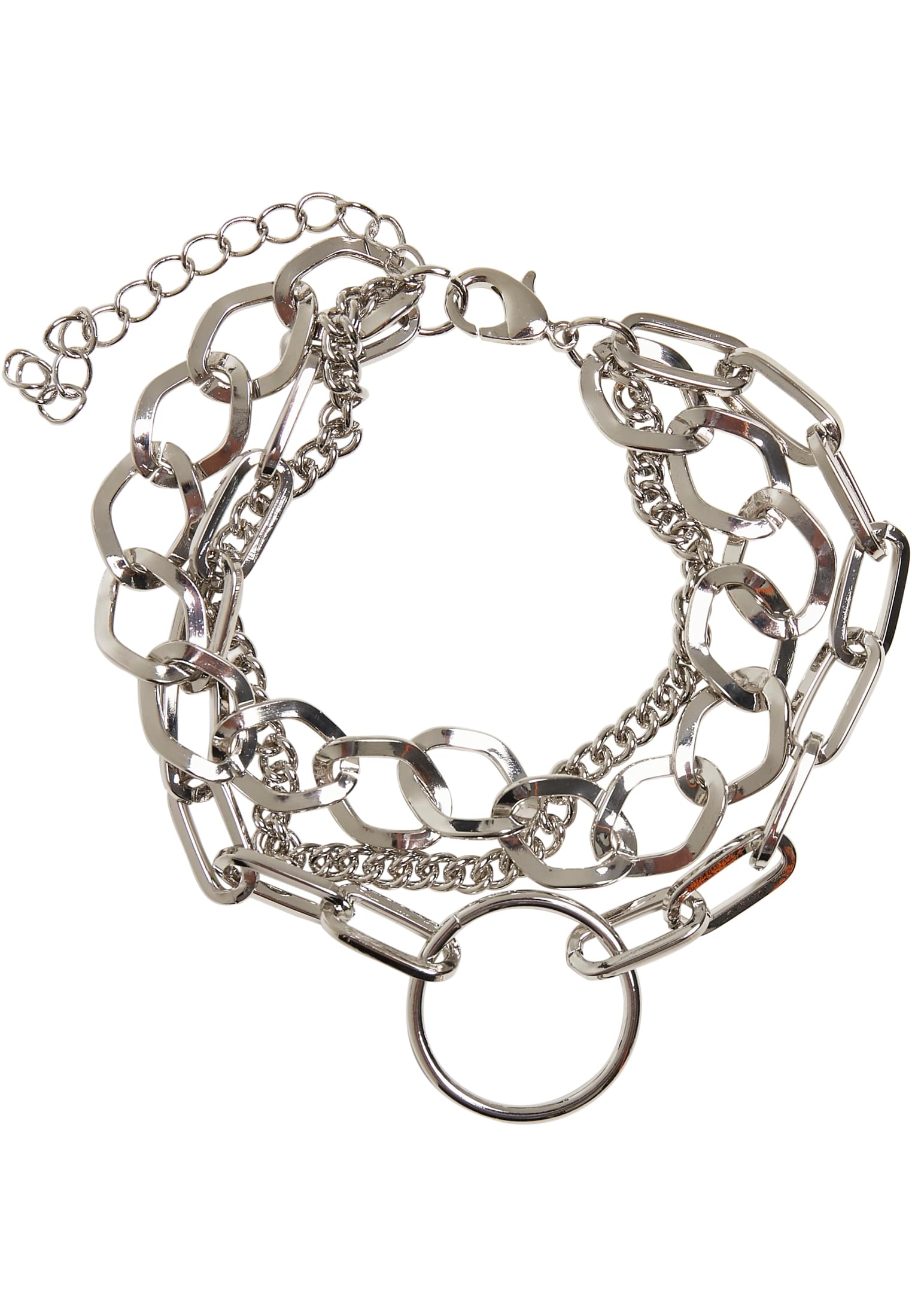 Ring Layering Bracelet | silver