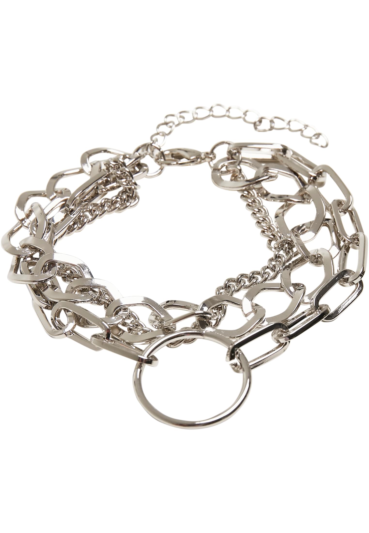 Ring Layering Bracelet | silver