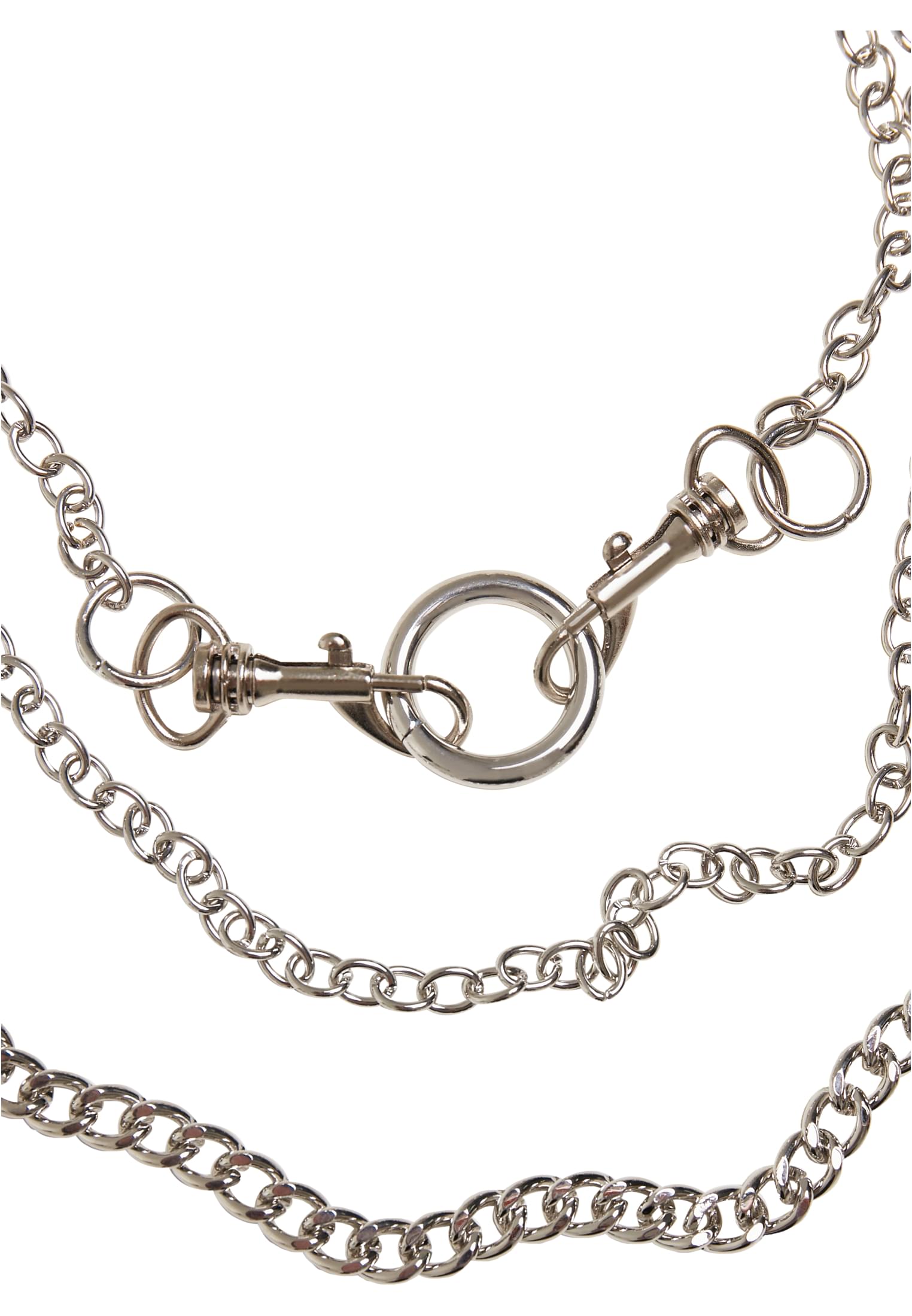 Carabiner Necklace | silver