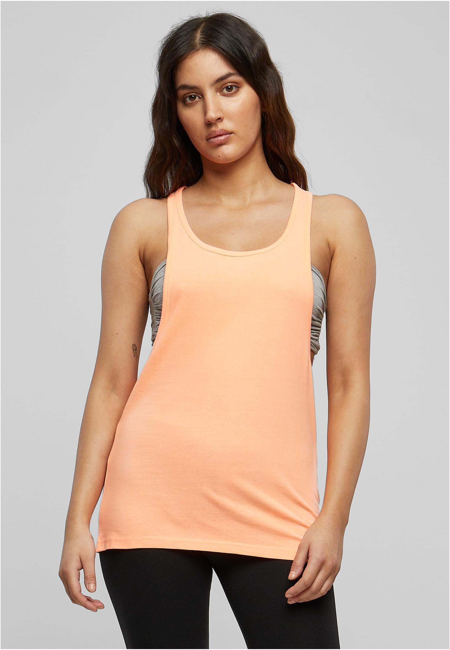 Ladies Loose Neon Tanktop | neonorange