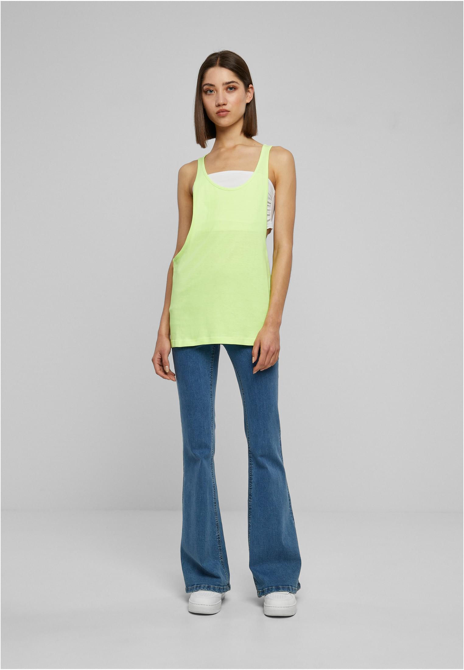 Ladies Loose Neon Tanktop | neonyellow