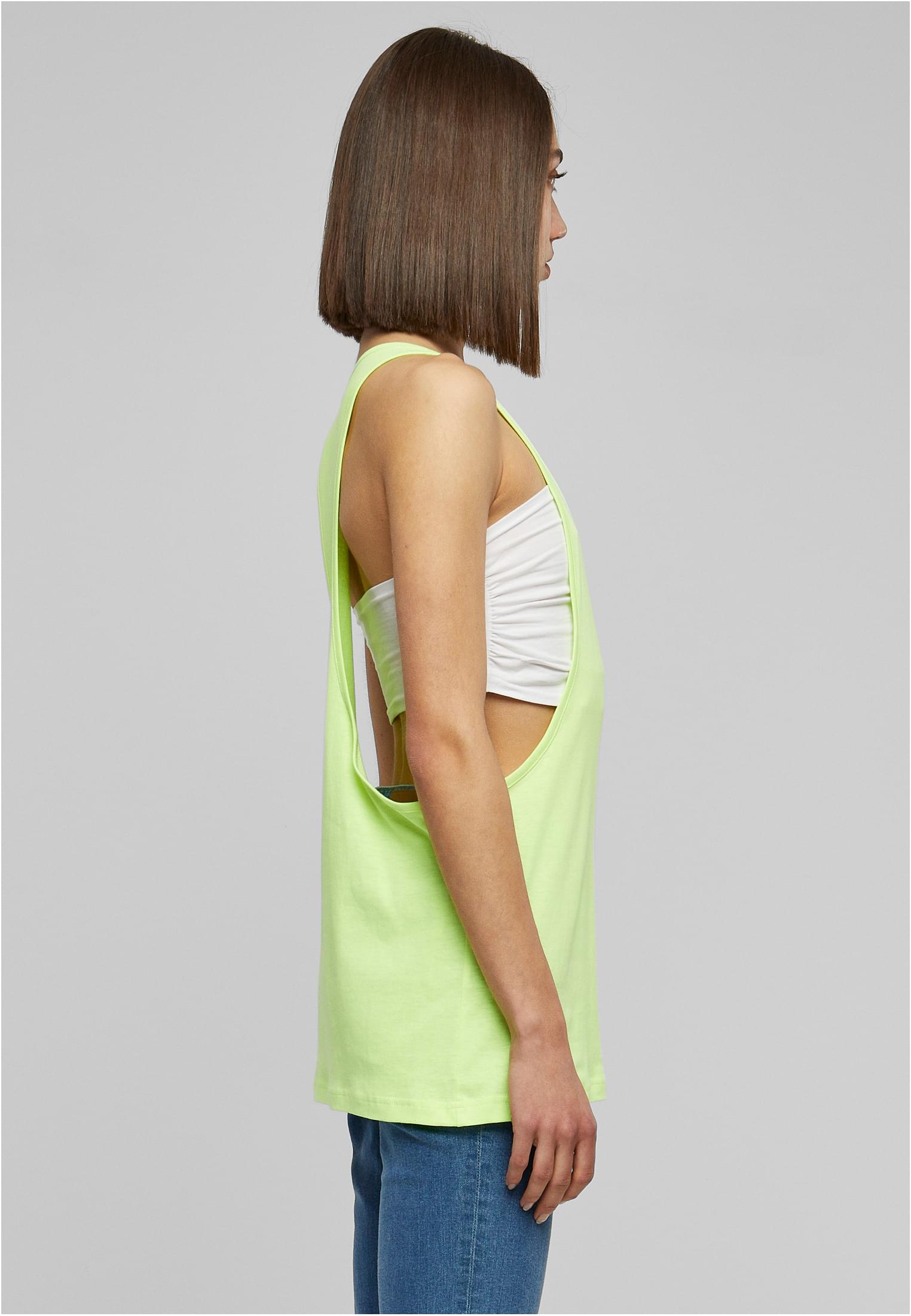 Ladies Loose Neon Tanktop | neonyellow