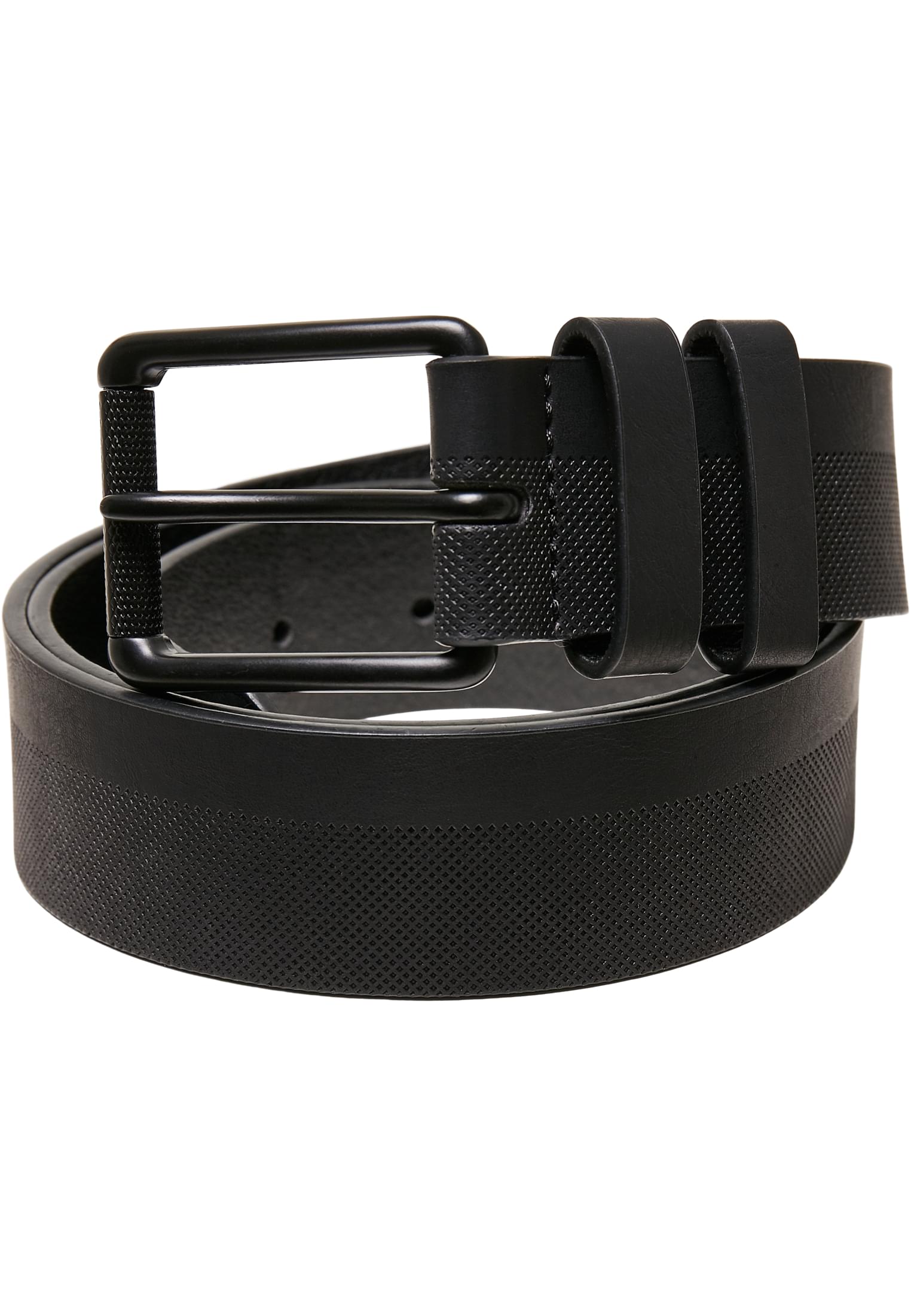 Imitation Leather Basic Belt | black