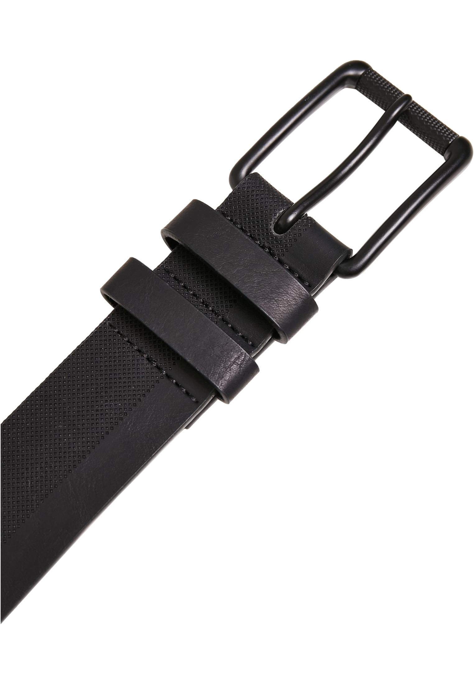 Imitation Leather Basic Belt | black