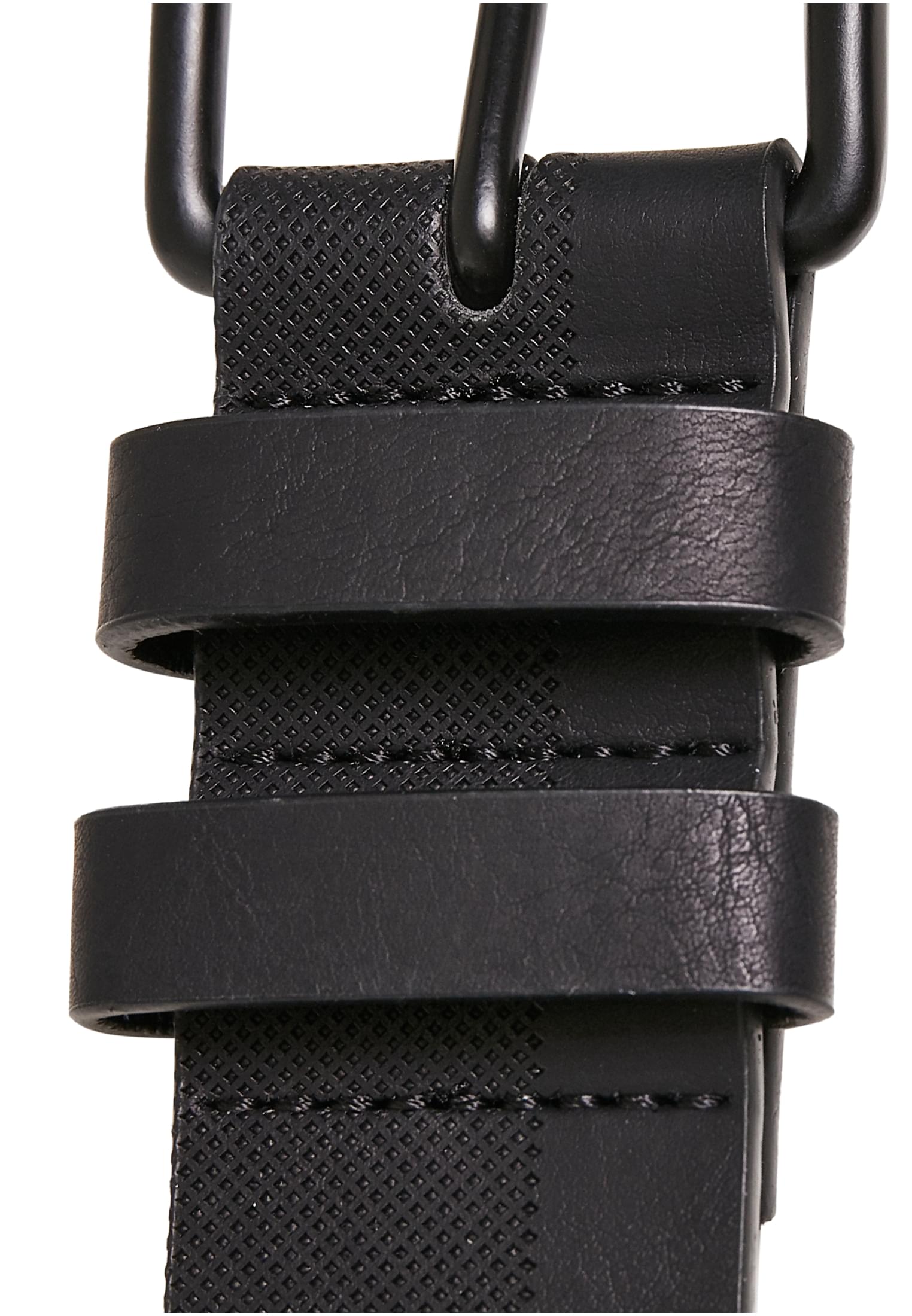 Imitation Leather Basic Belt | black