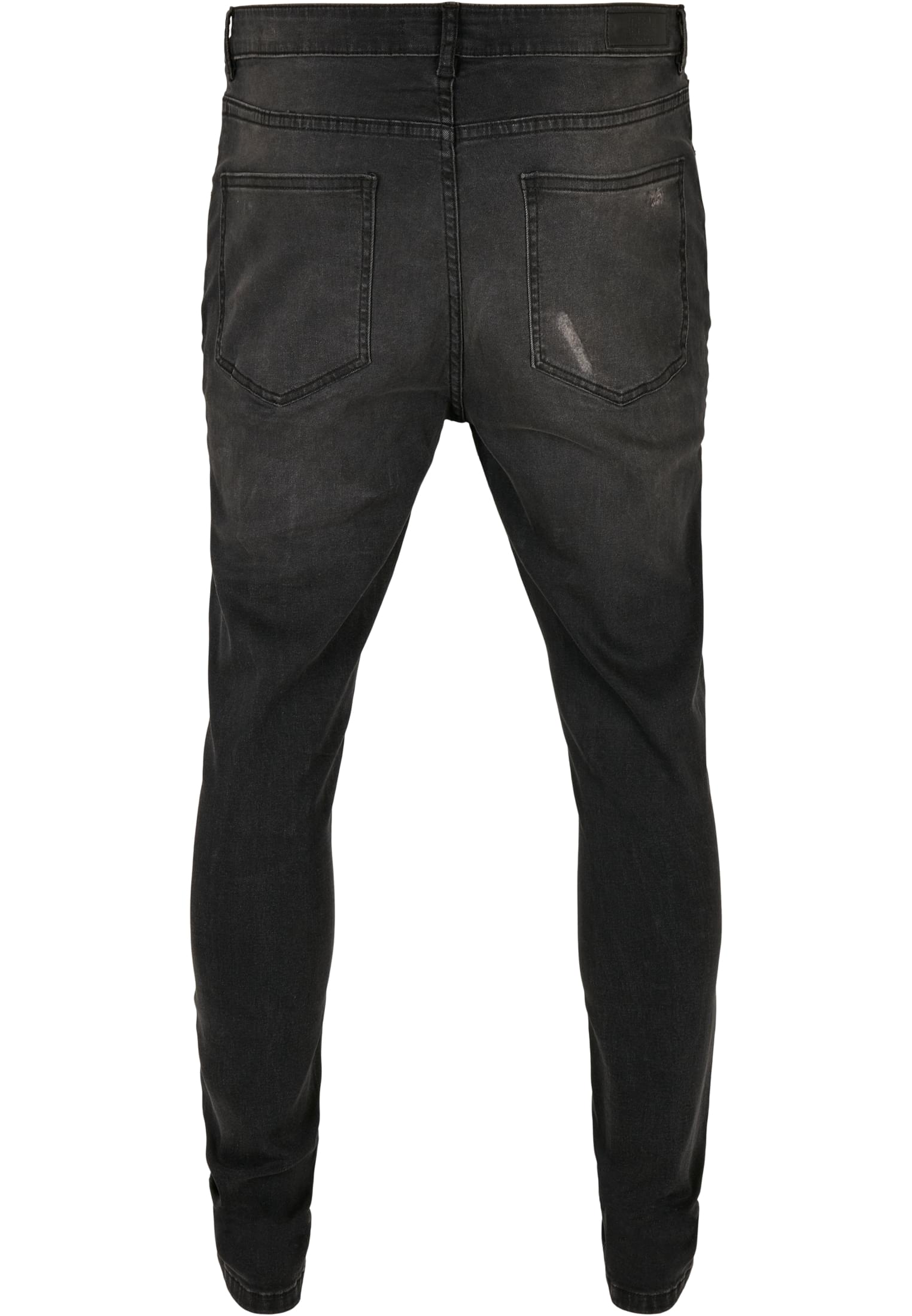 Heavy Destroyed Slim Fit Jeans | realblk heavy destroyed washed