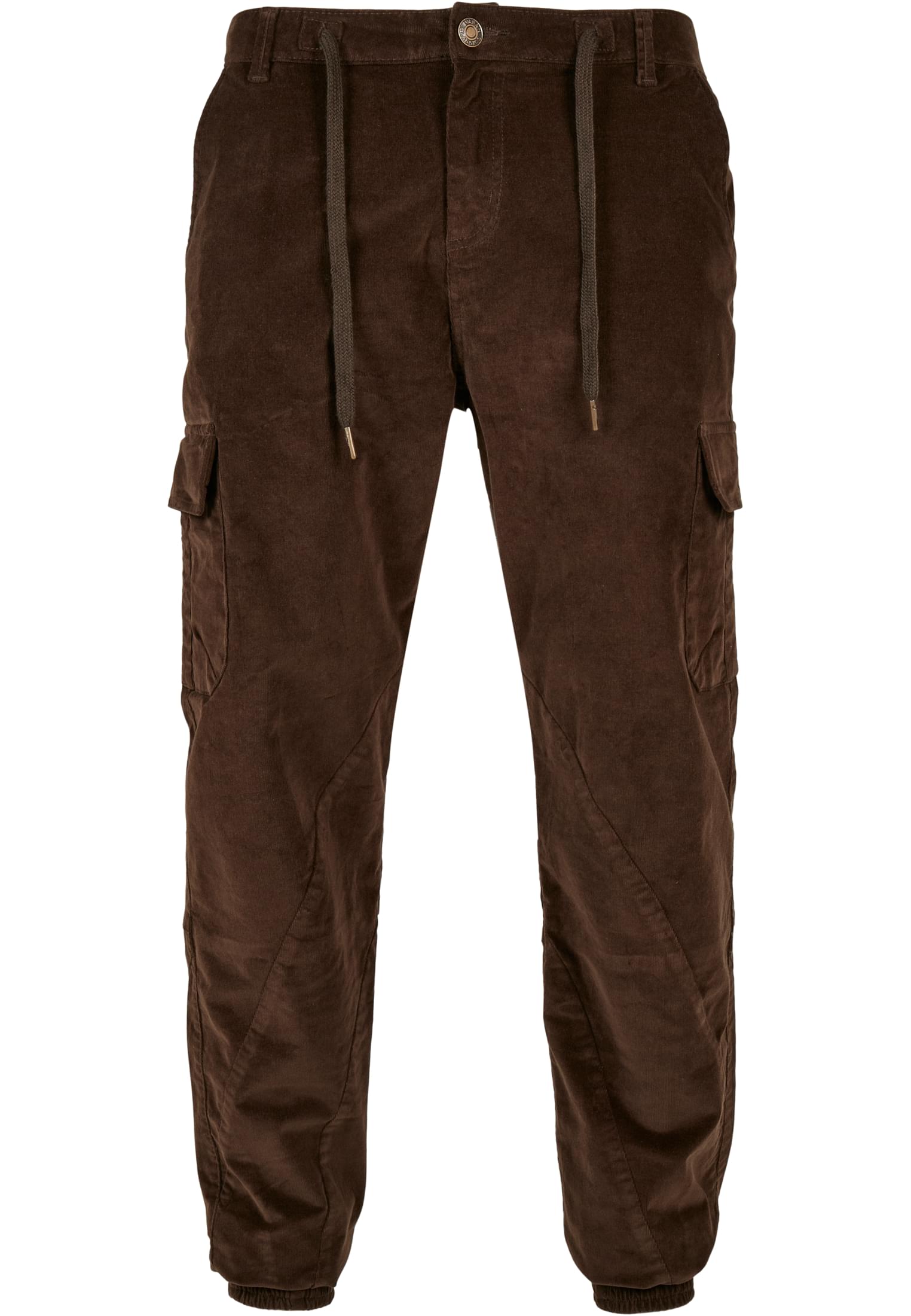 Corduroy Cargo Jogging Pants | darkolive