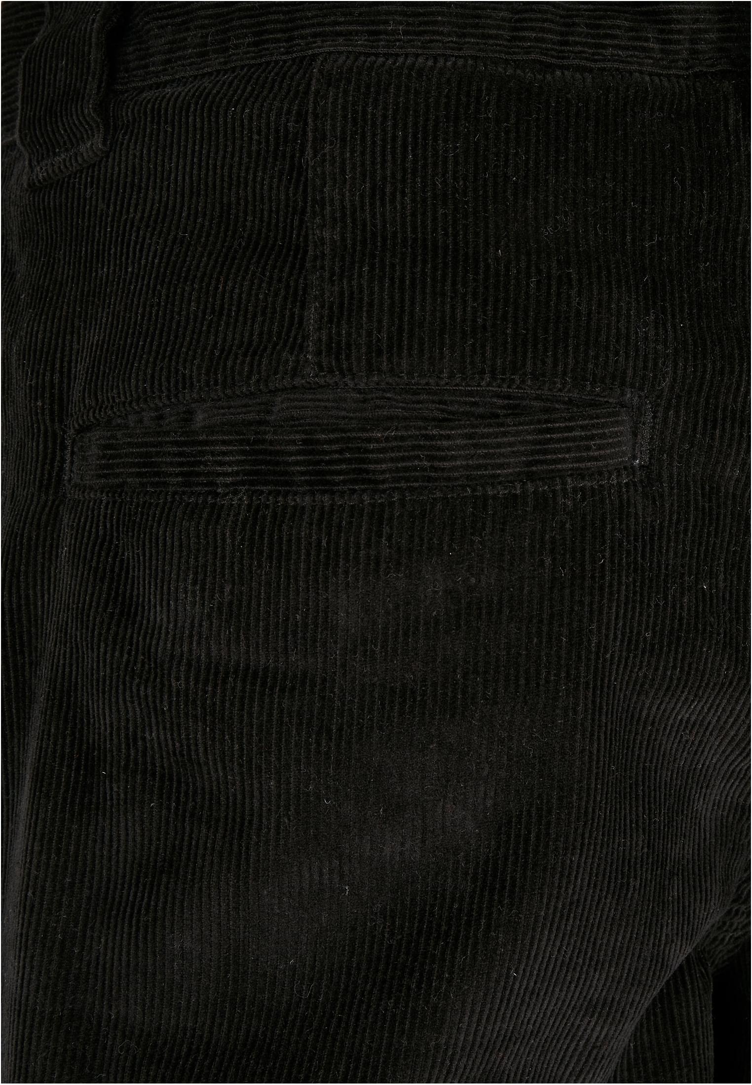 Corduroy Workwear Pants | black