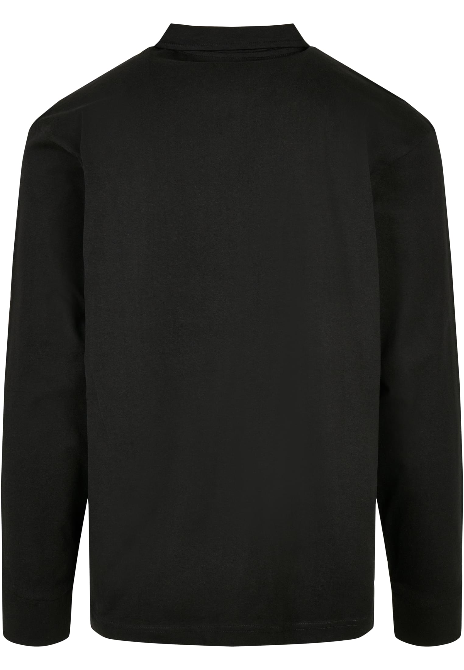 Organic Heavy Collar Longsleeve | black