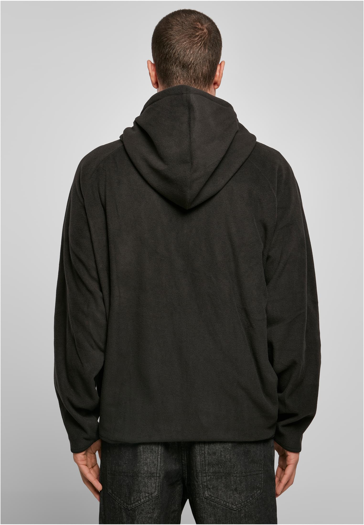 Polar Fleece Zip Hoody | black