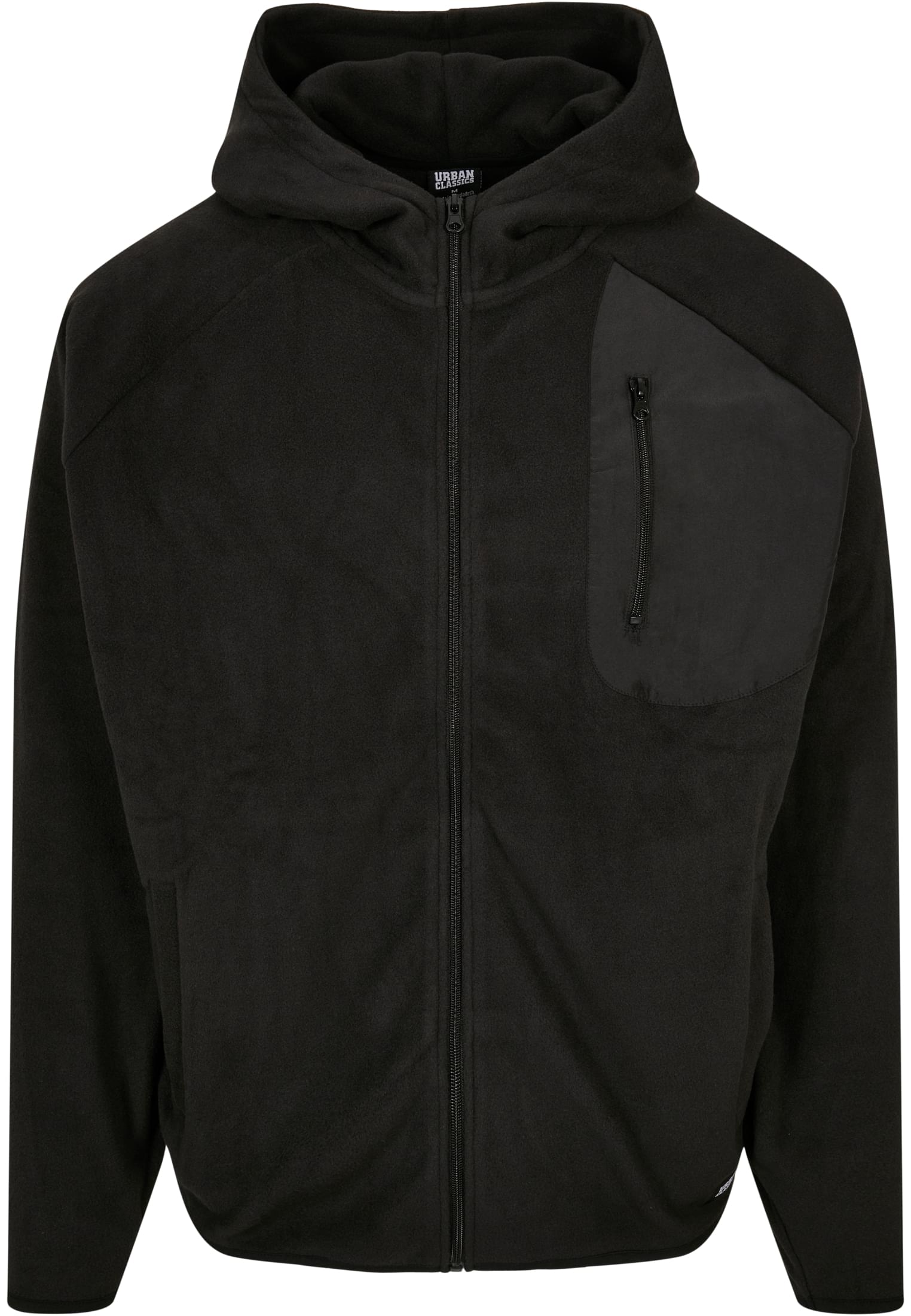 Polar Fleece Zip Hoody | black