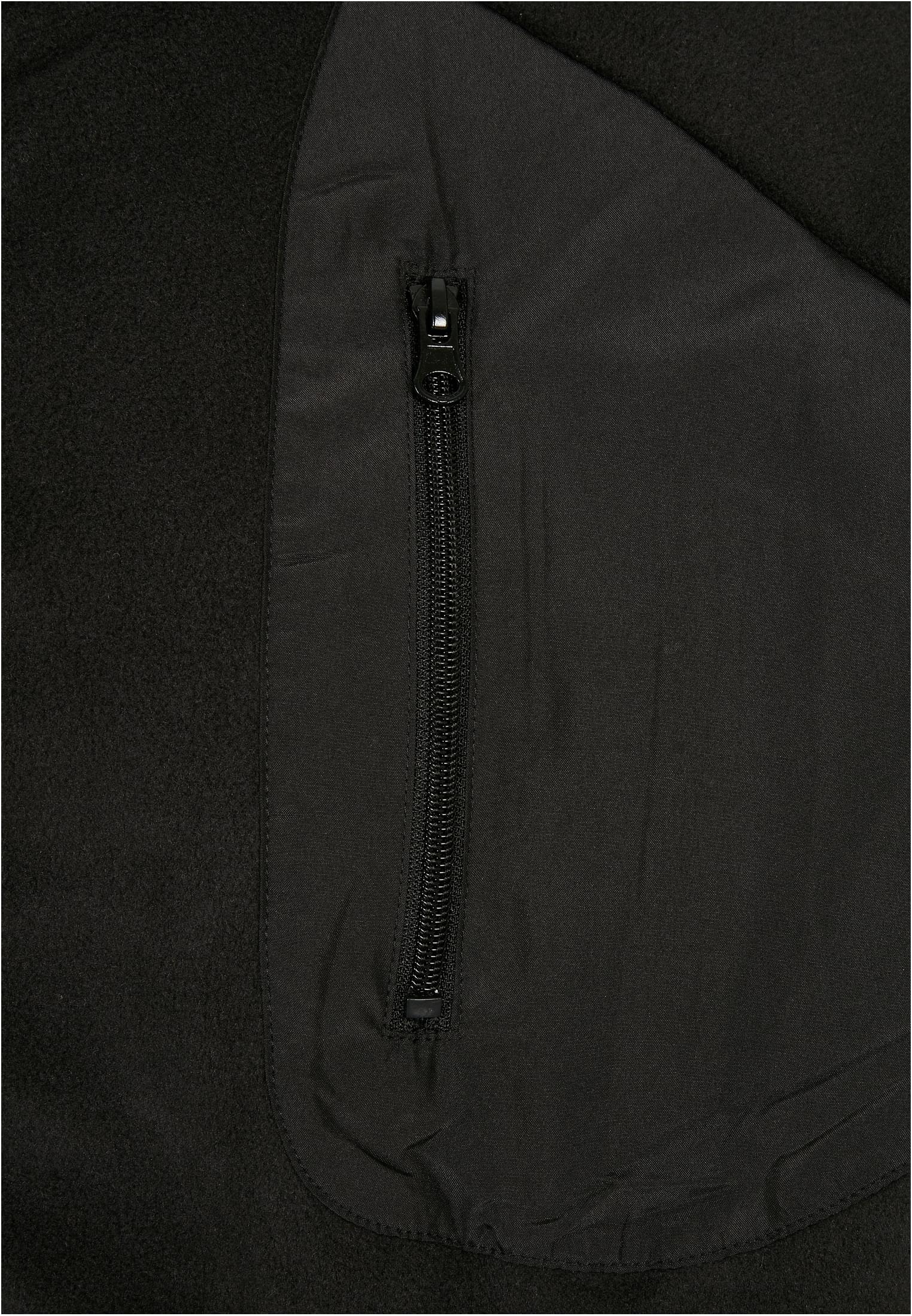 Polar Fleece Zip Hoody | black