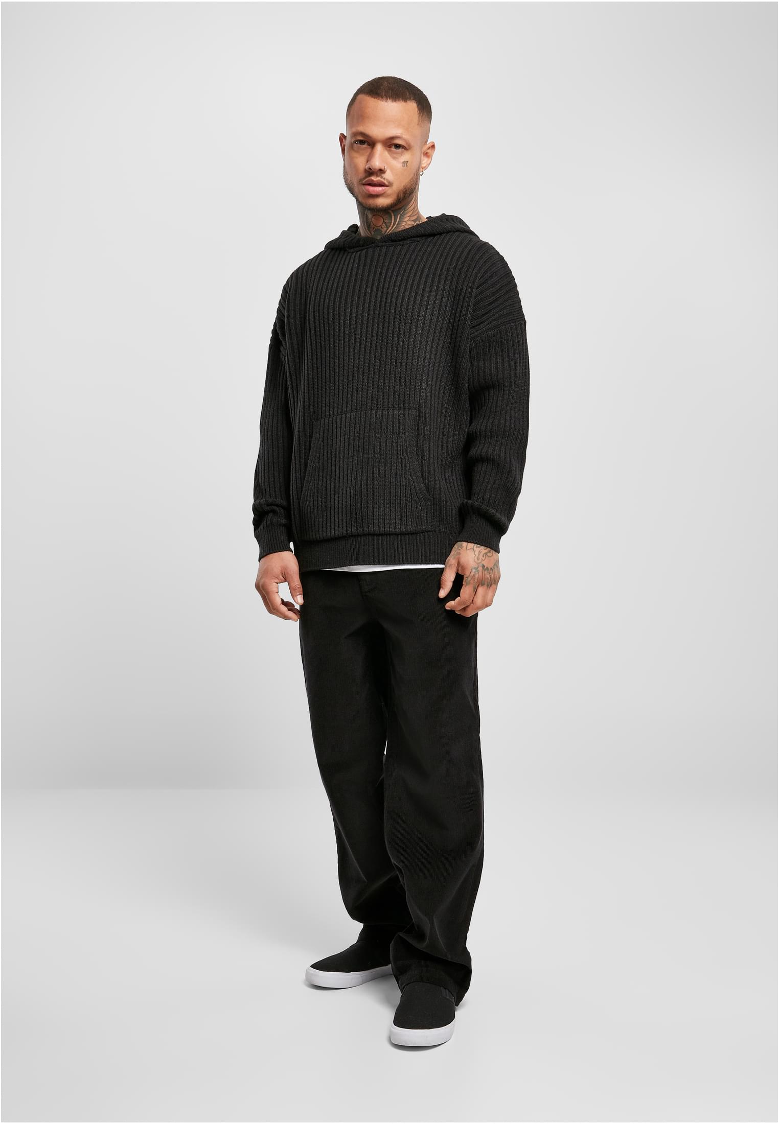 Knitted Hoody | black