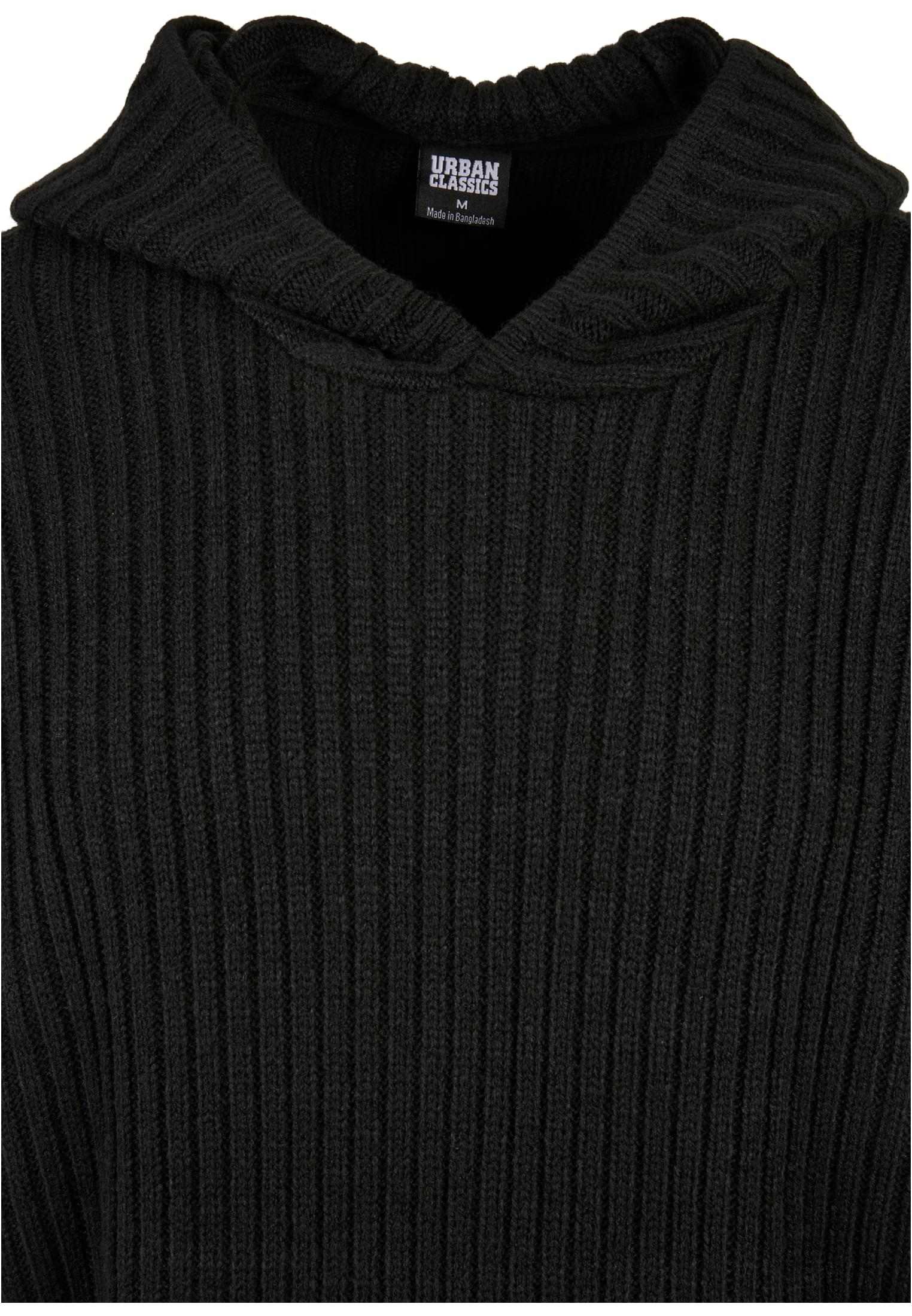 Knitted Hoody | black