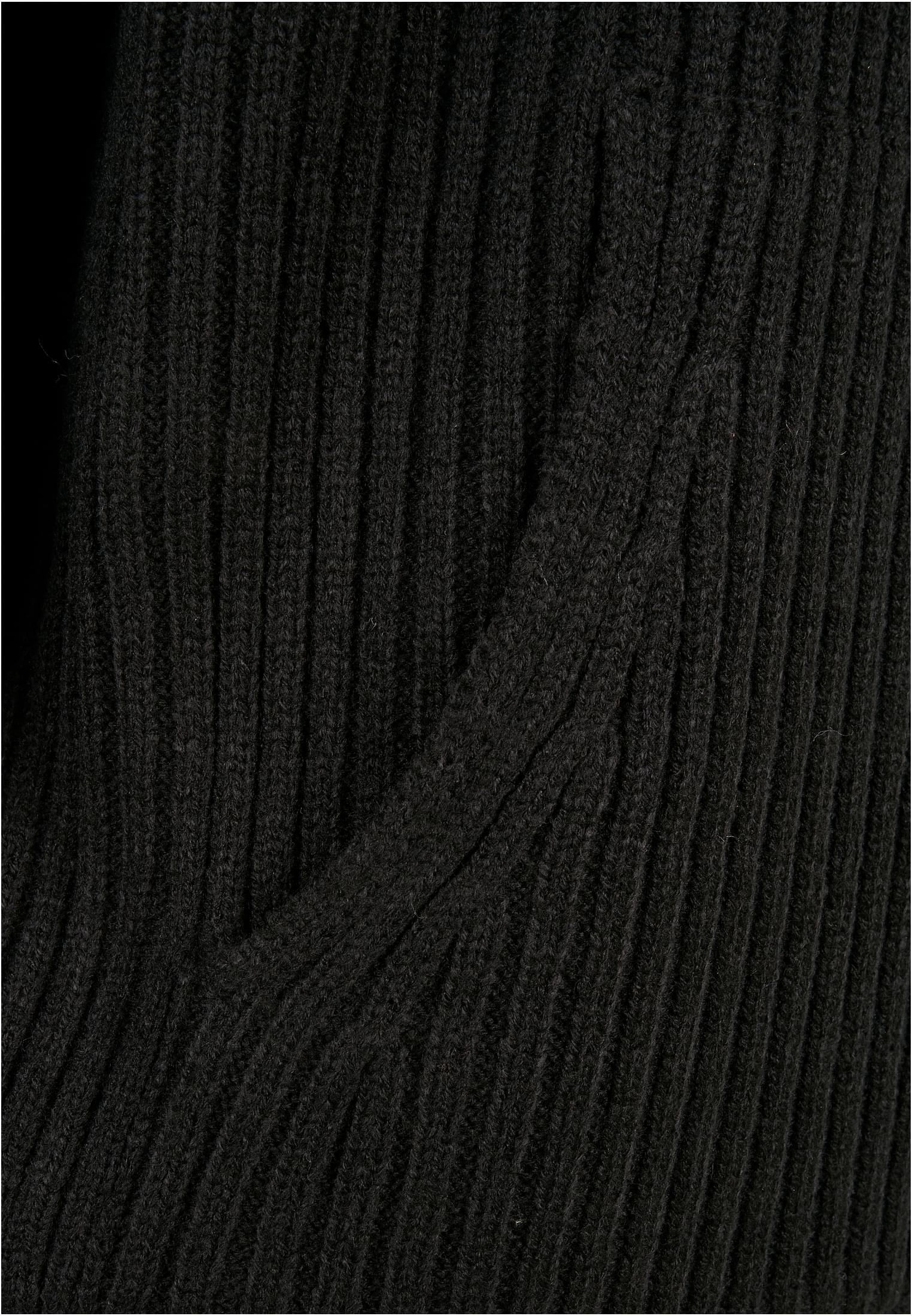 Knitted Hoody | black