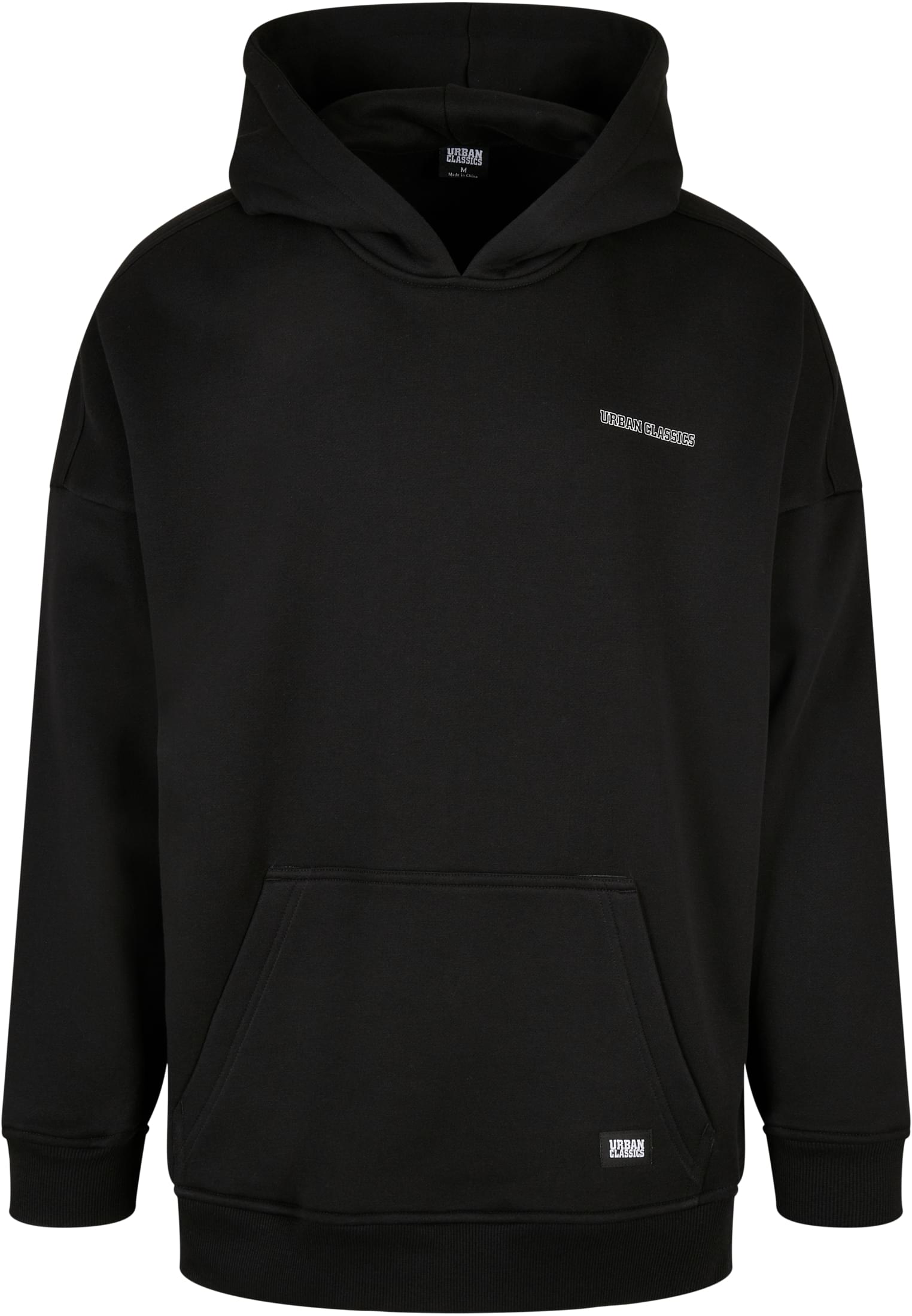 Oversized Logo Hoody | black