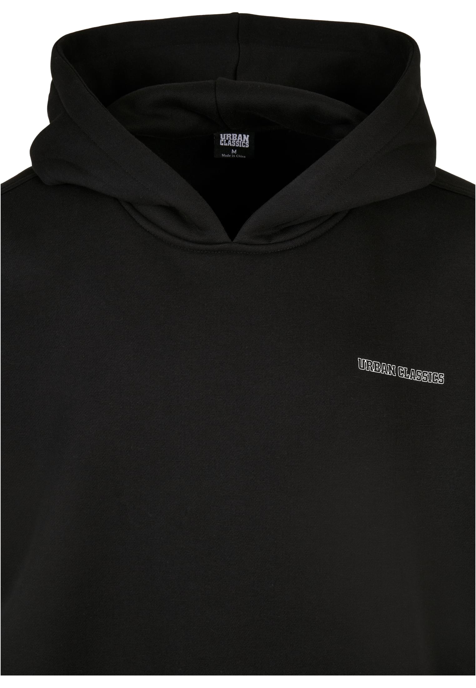 Oversized Logo Hoody | black