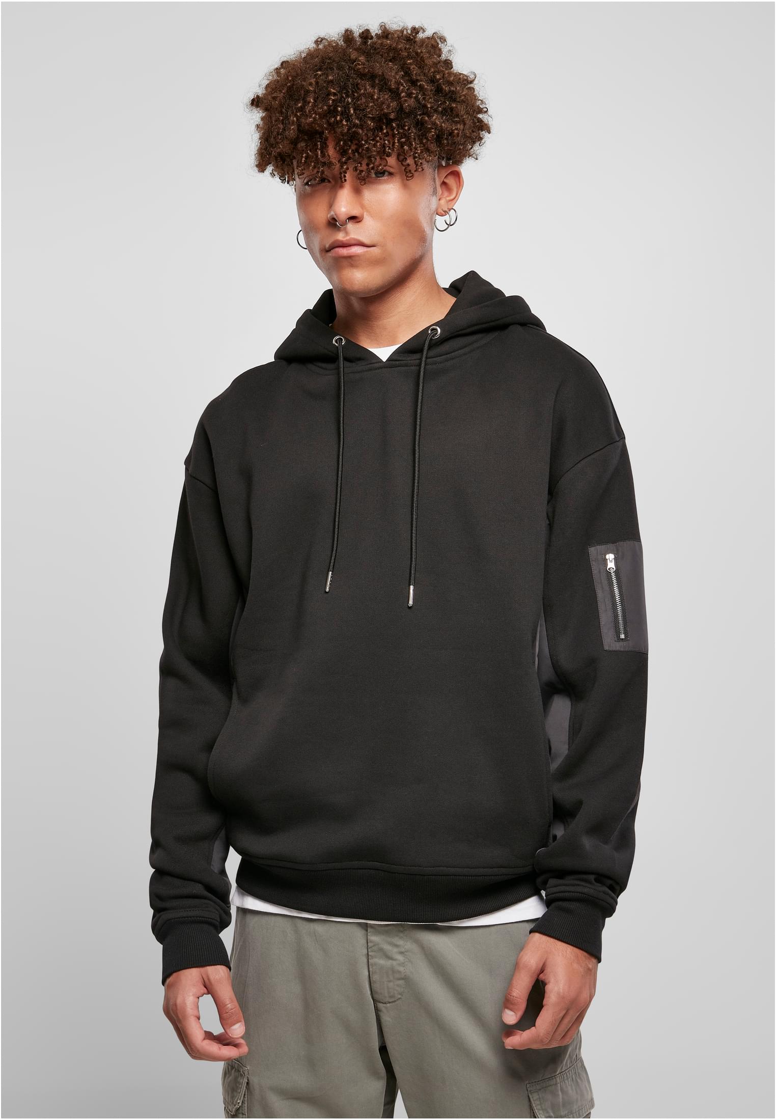 Military Bomber Hoody | black