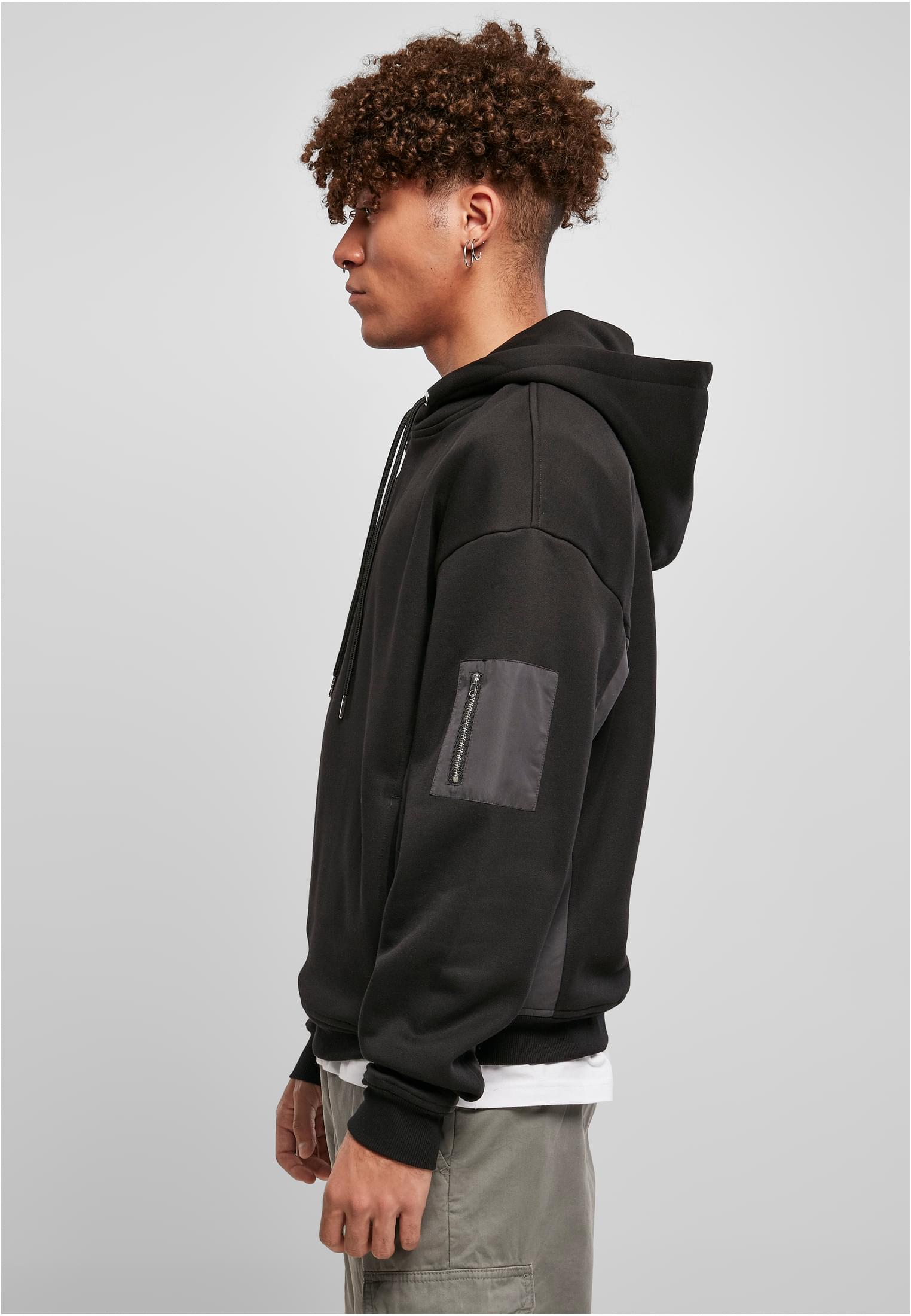 Military Bomber Hoody | black