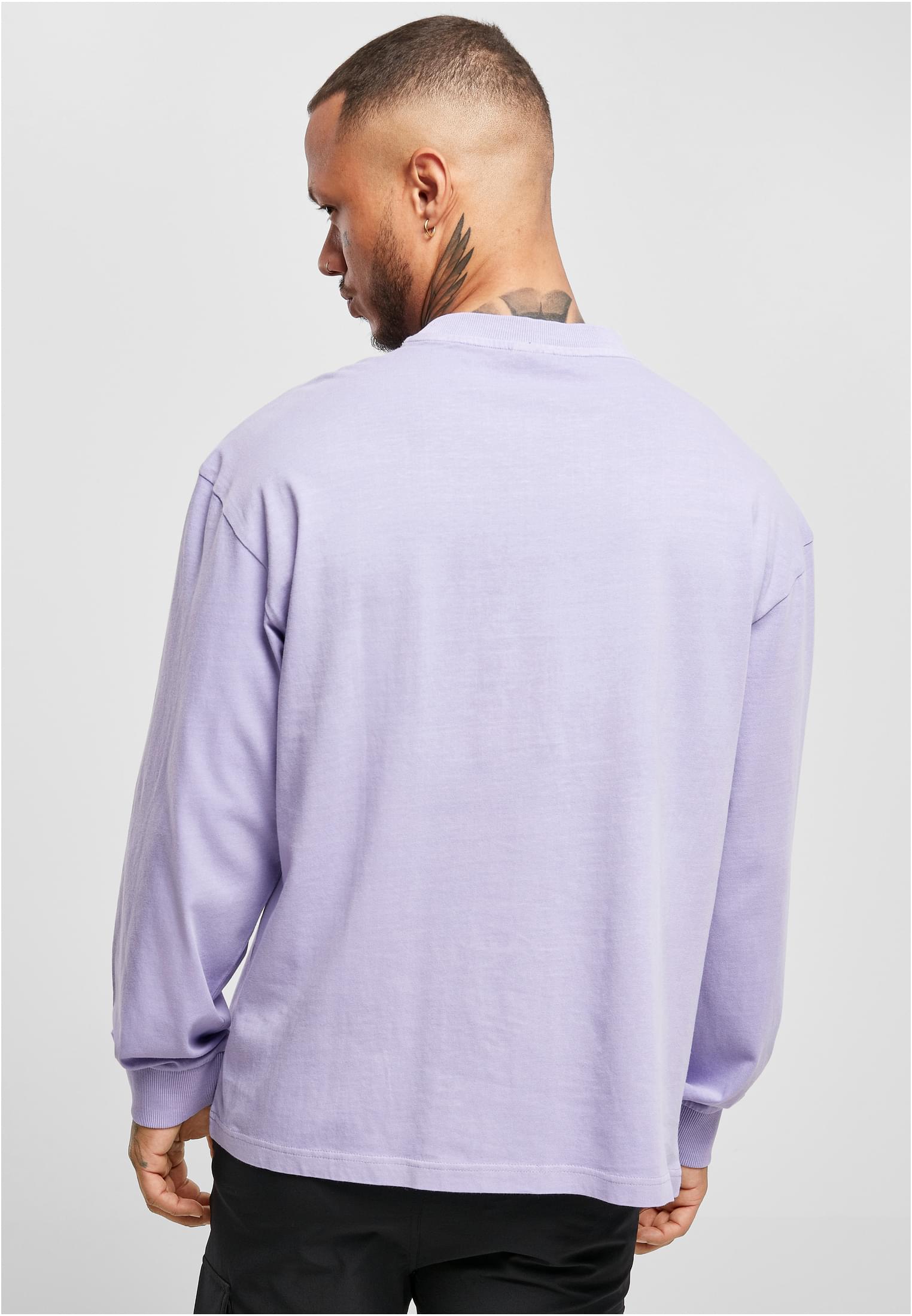 Pigment Dyed Pocket Longsleeve | lavender