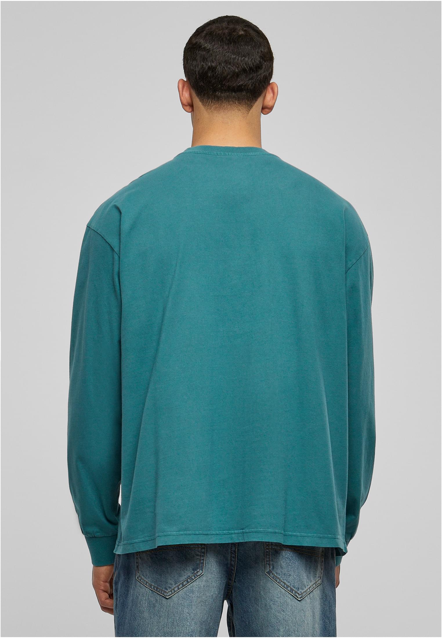 Pigment Dyed Pocket Longsleeve | teal