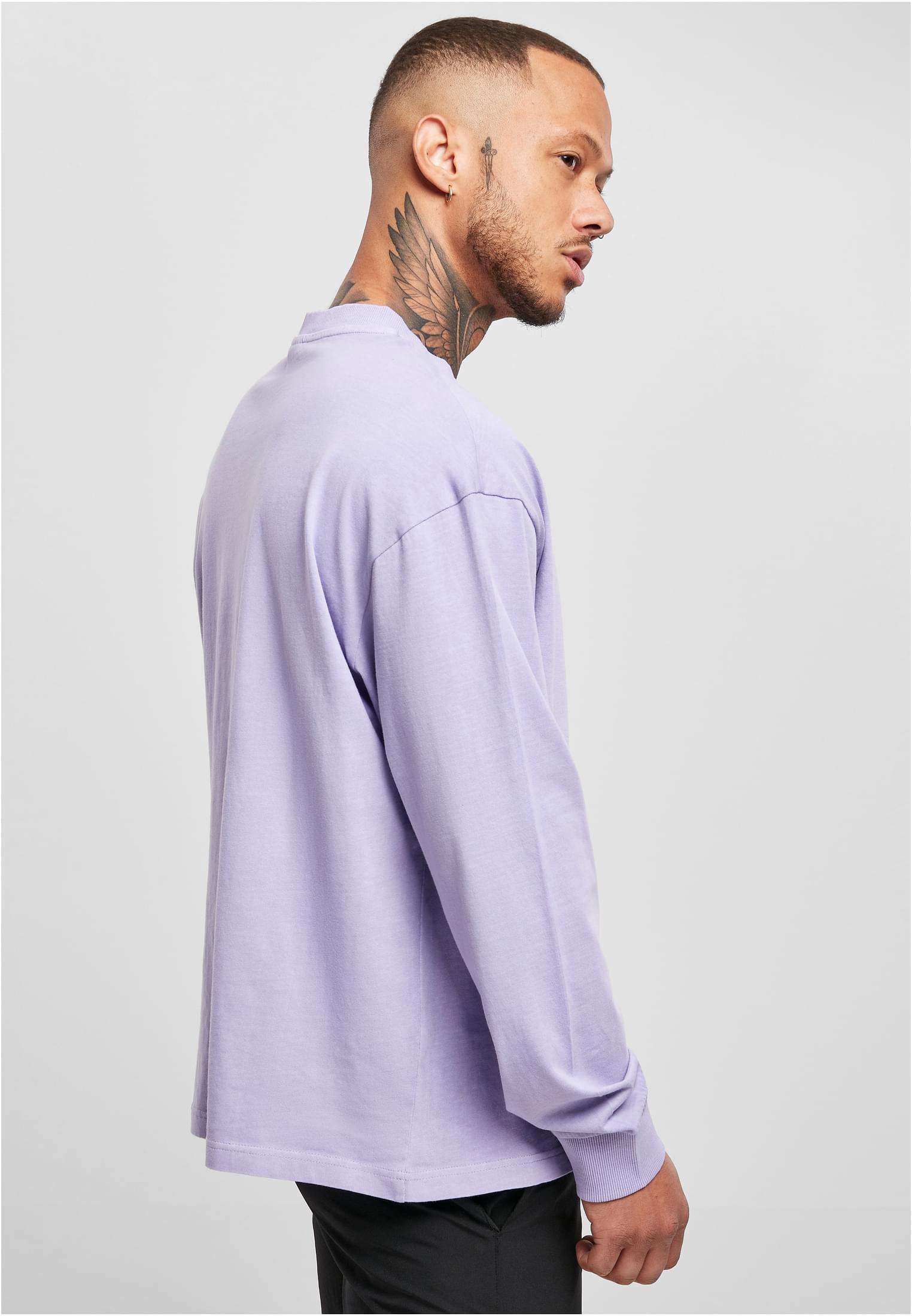 Pigment Dyed Pocket Longsleeve | lavender