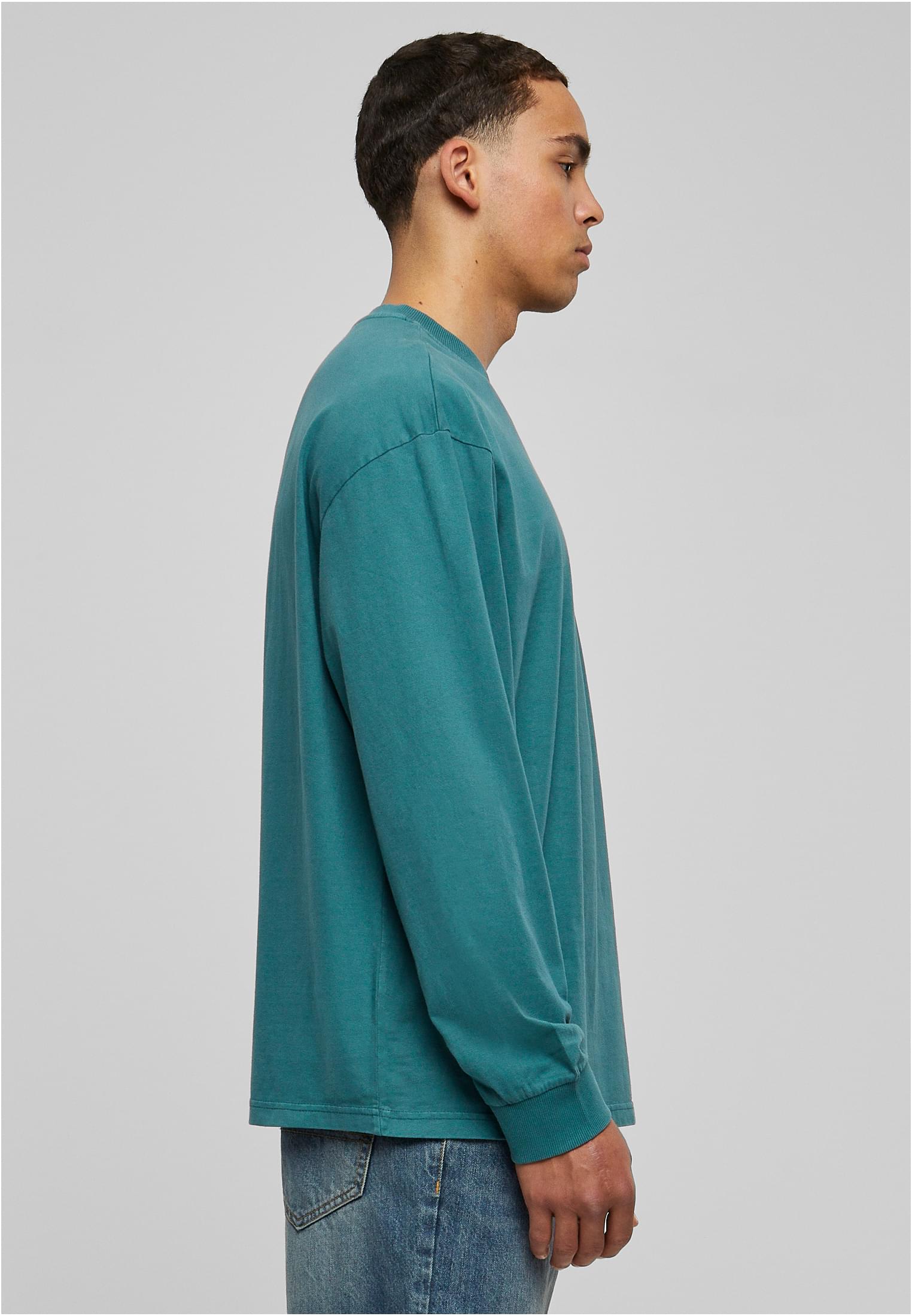 Pigment Dyed Pocket Longsleeve | teal