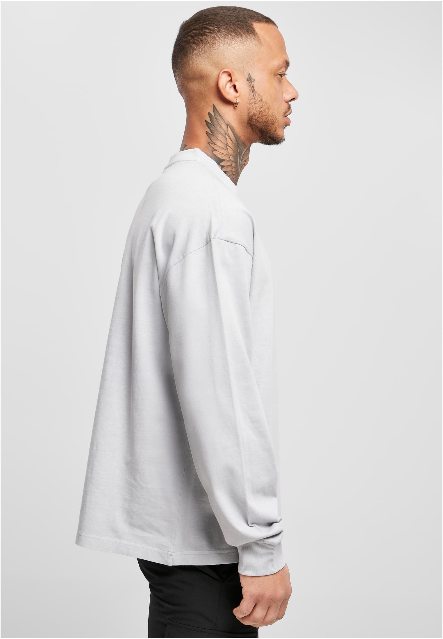 Pigment Dyed Pocket Longsleeve | lightasphalt