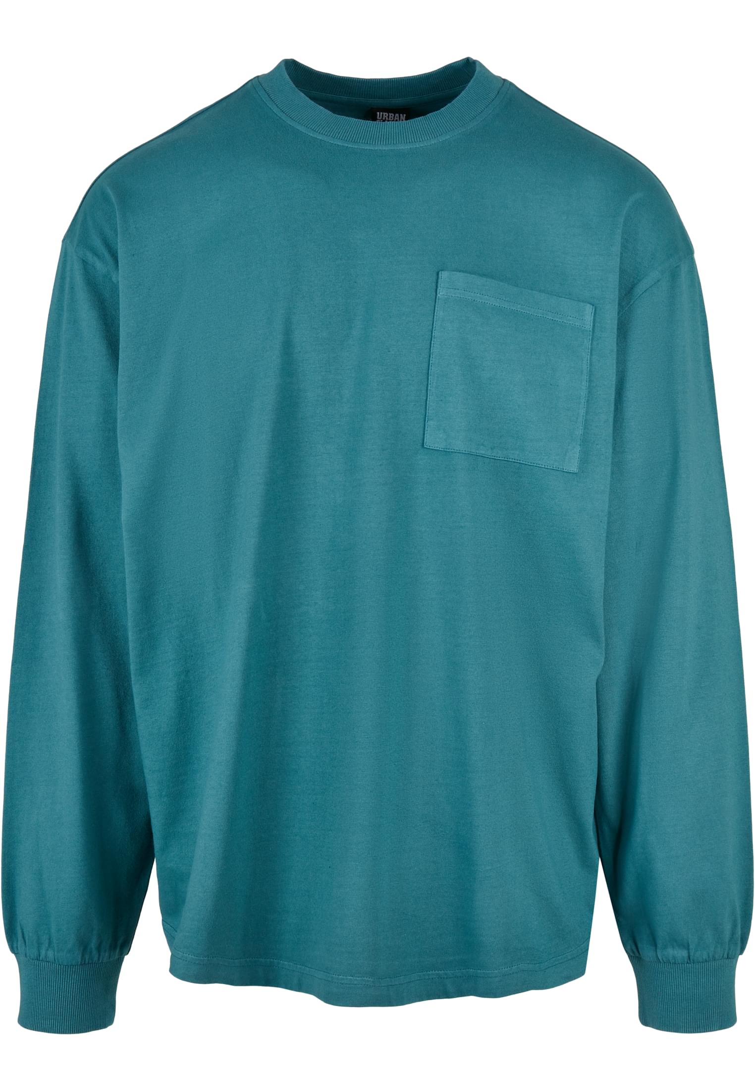 Pigment Dyed Pocket Longsleeve | teal