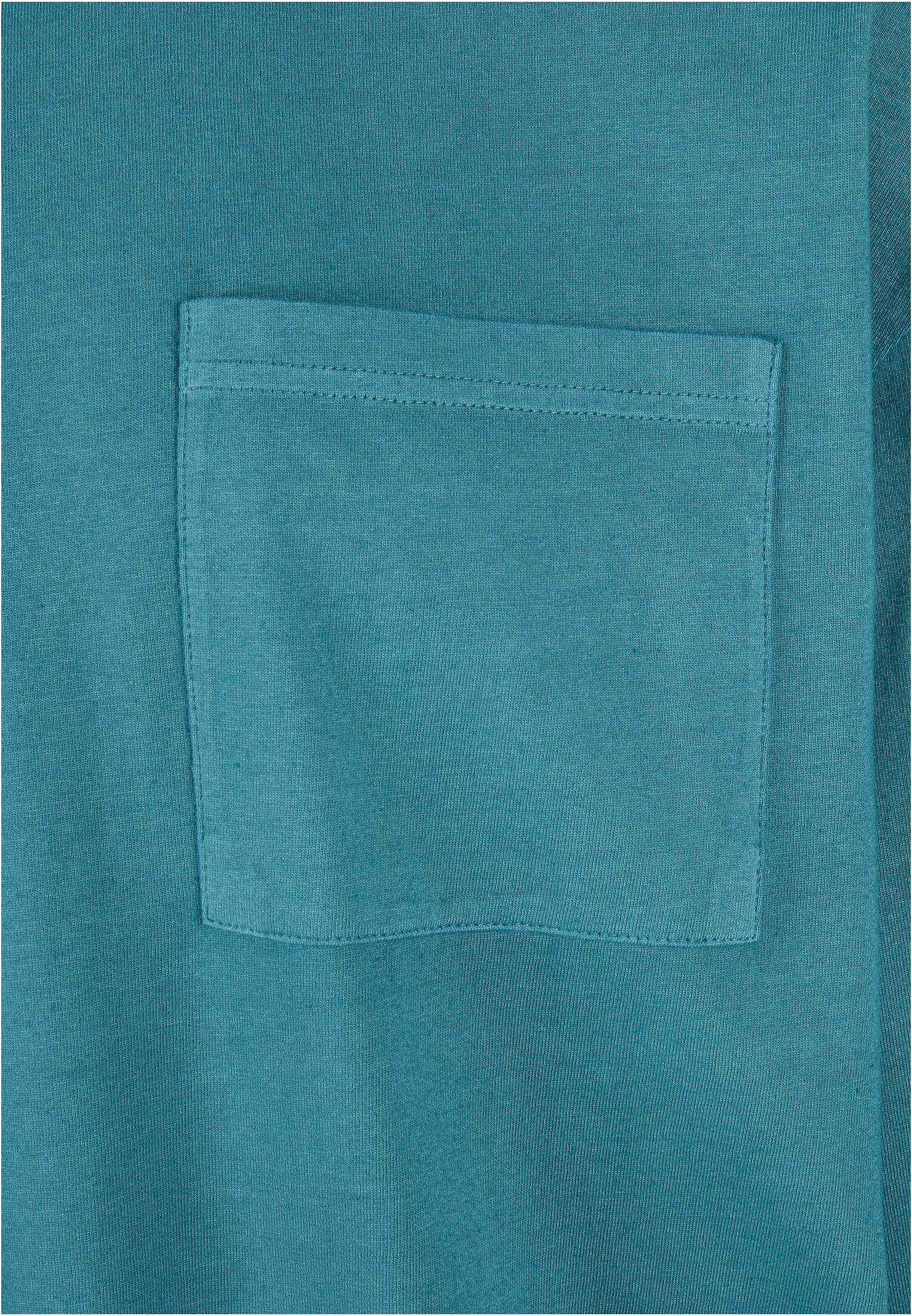 Pigment Dyed Pocket Longsleeve | teal