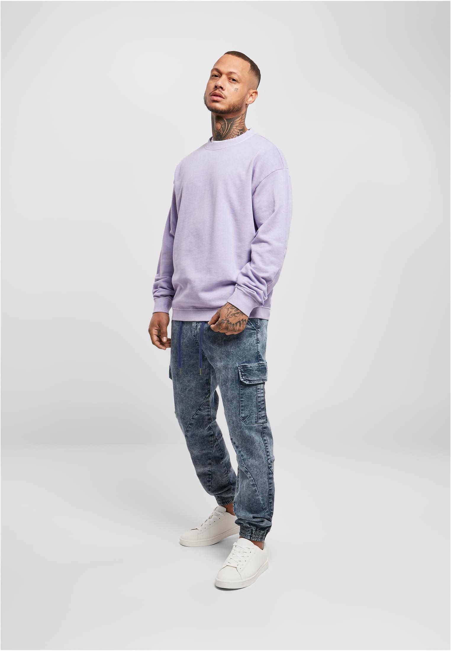 Pigment Dyed Crew Neck | lavender