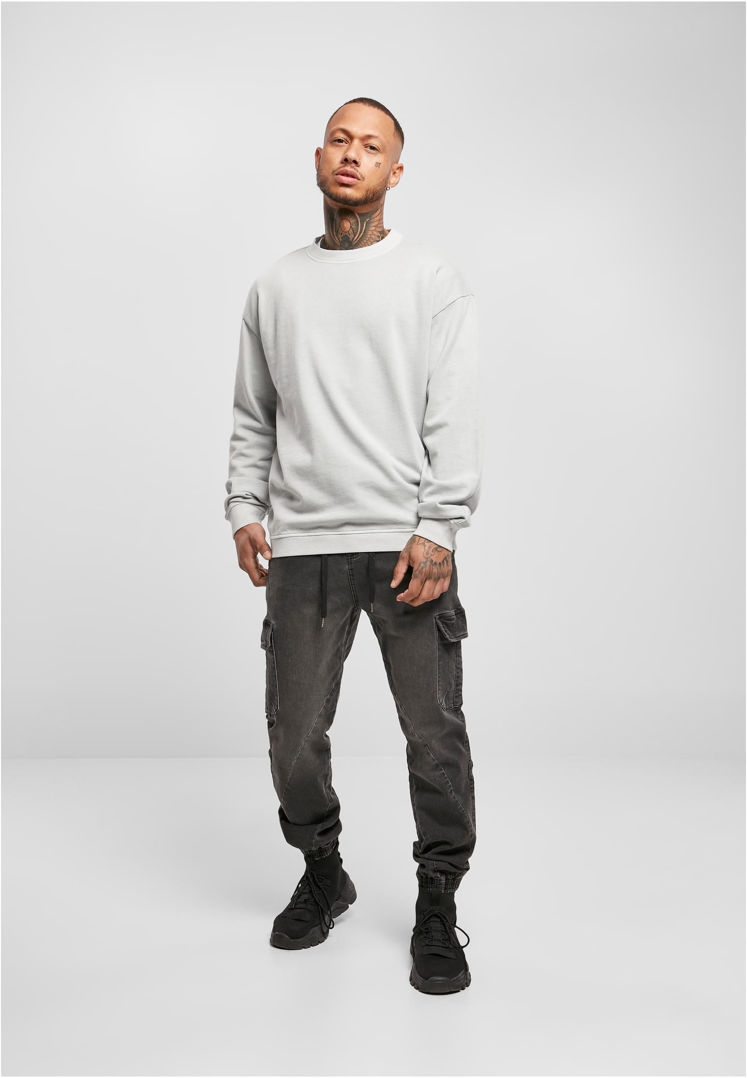 Pigment Dyed Crew Neck | lightasphalt