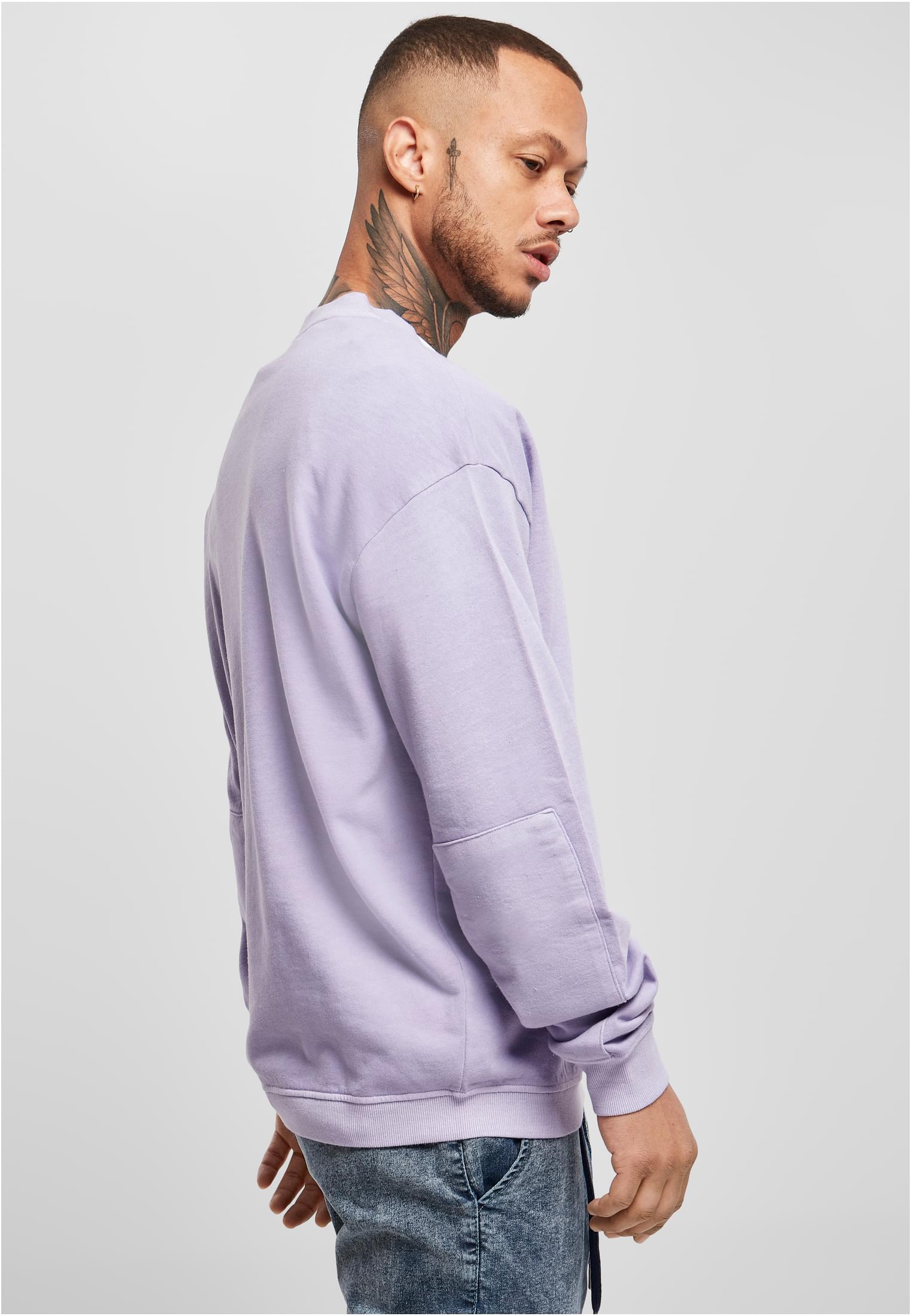 Pigment Dyed Crew Neck | lavender